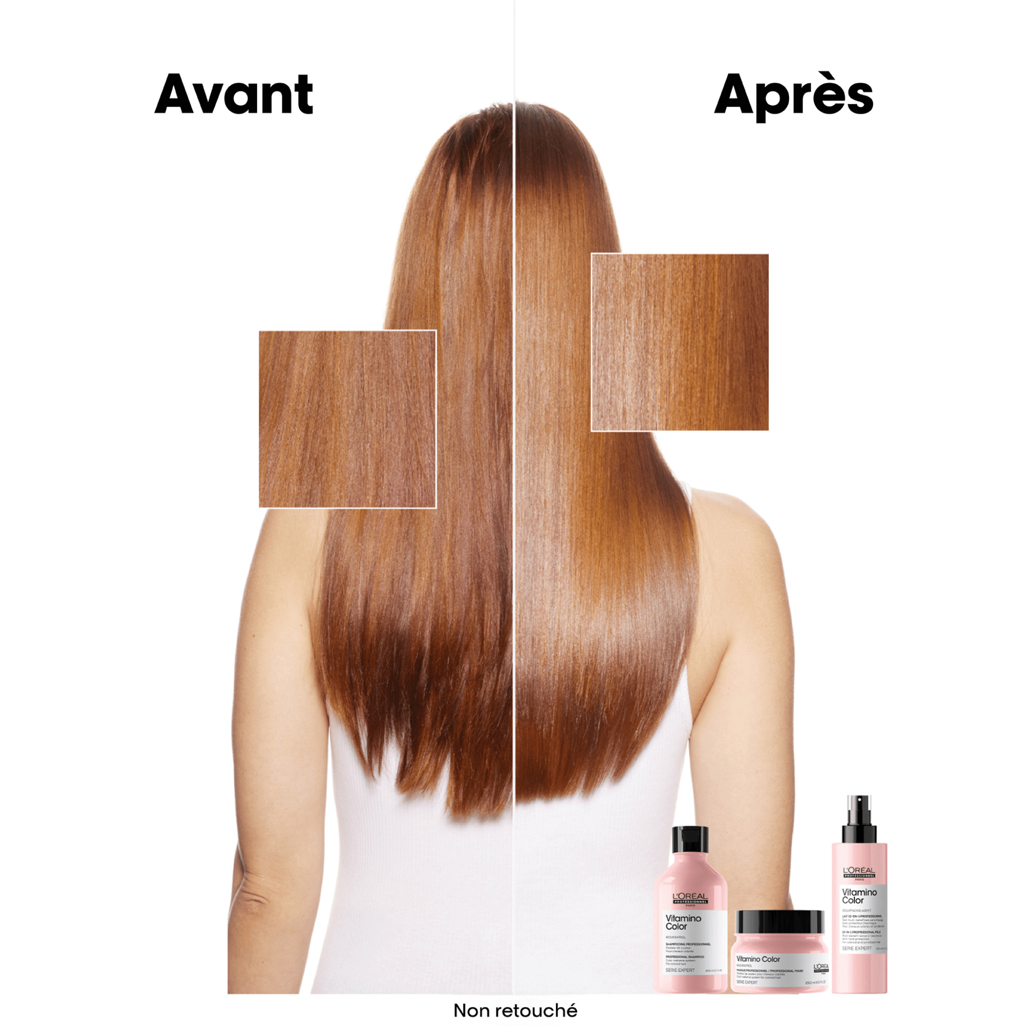 L'Oréal. Série Expert Shampoing Fixateur De Couleur Vitamino Color (Recharge) - 500 ml - Concept C. Shop