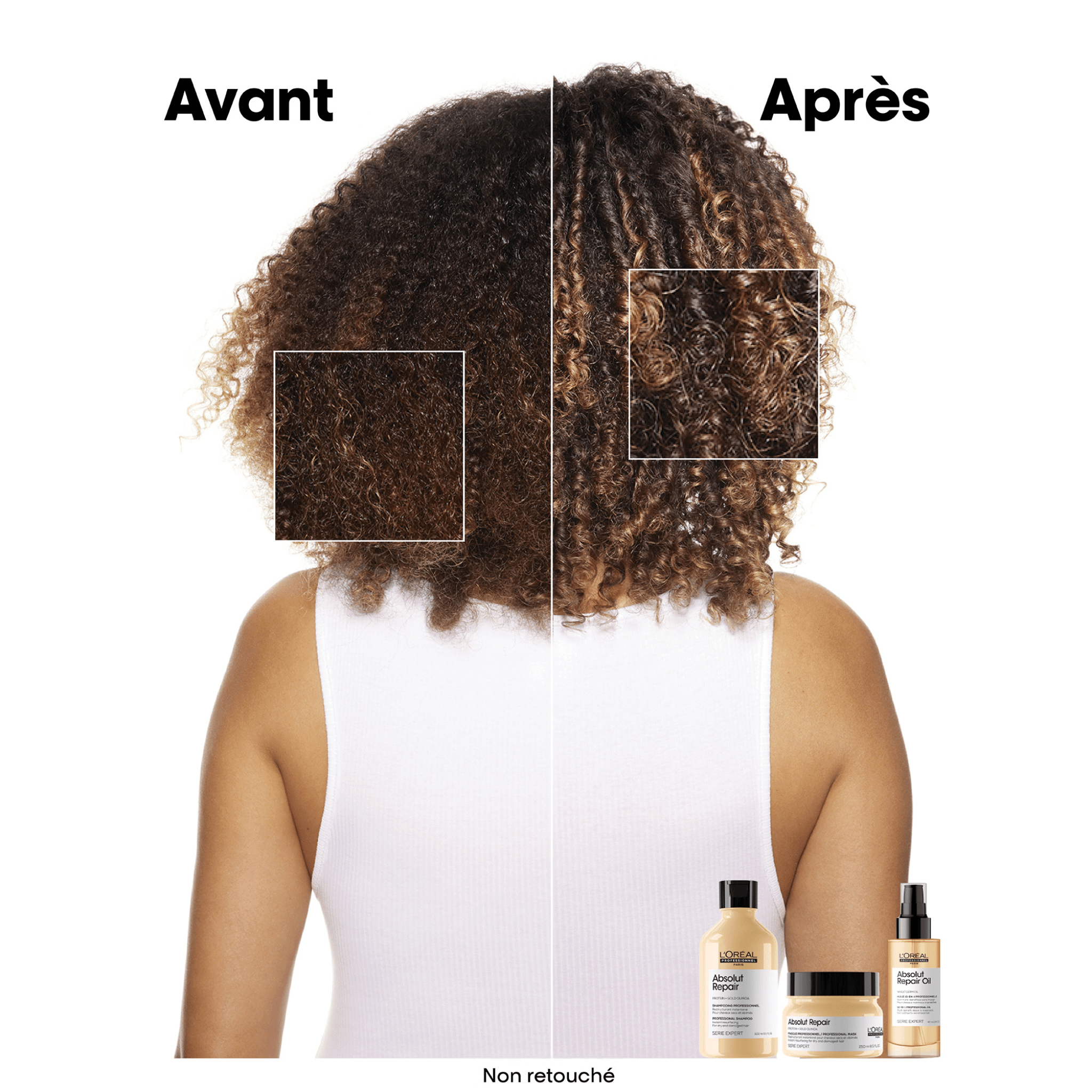 L'Oréal. Série Expert Shampoing Restructurant Absolut Repair (Recharge) - 500 ml - Concept C. Shop