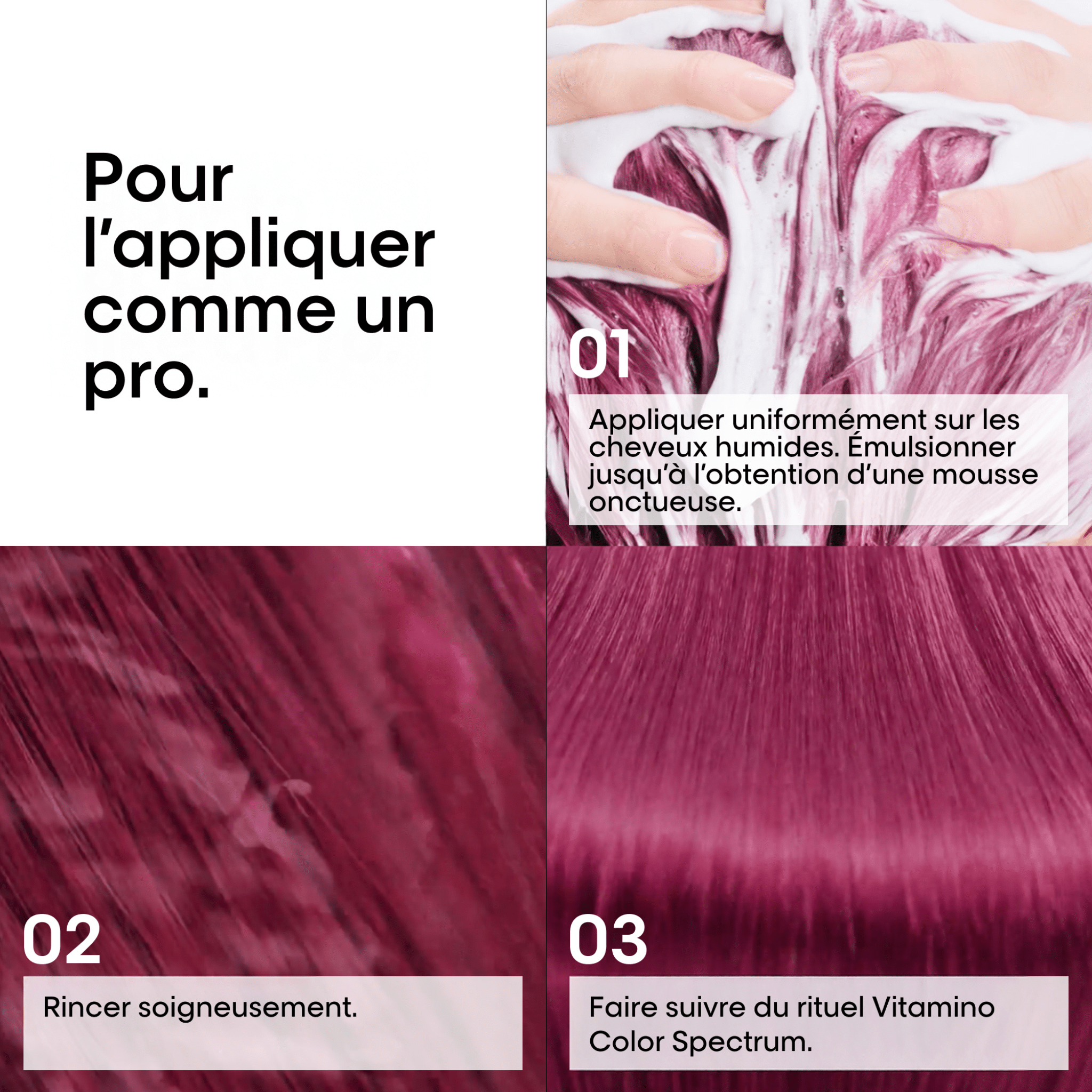 L'Oréal. Série Expert Shampoing Vitamino Color Spectrum - 300 ml (Lancement 1er Mai) - Concept C. Shop