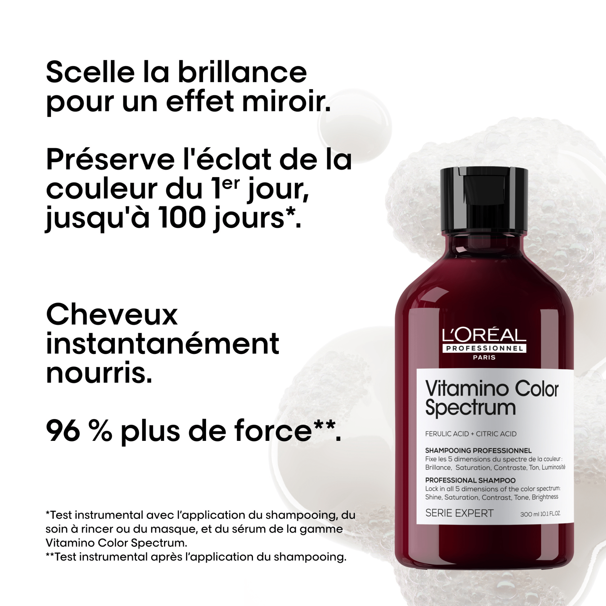 L'Oréal. Série Expert Shampoing Vitamino Color Spectrum - 300 ml (Lancement 1er Mai) - Concept C. Shop