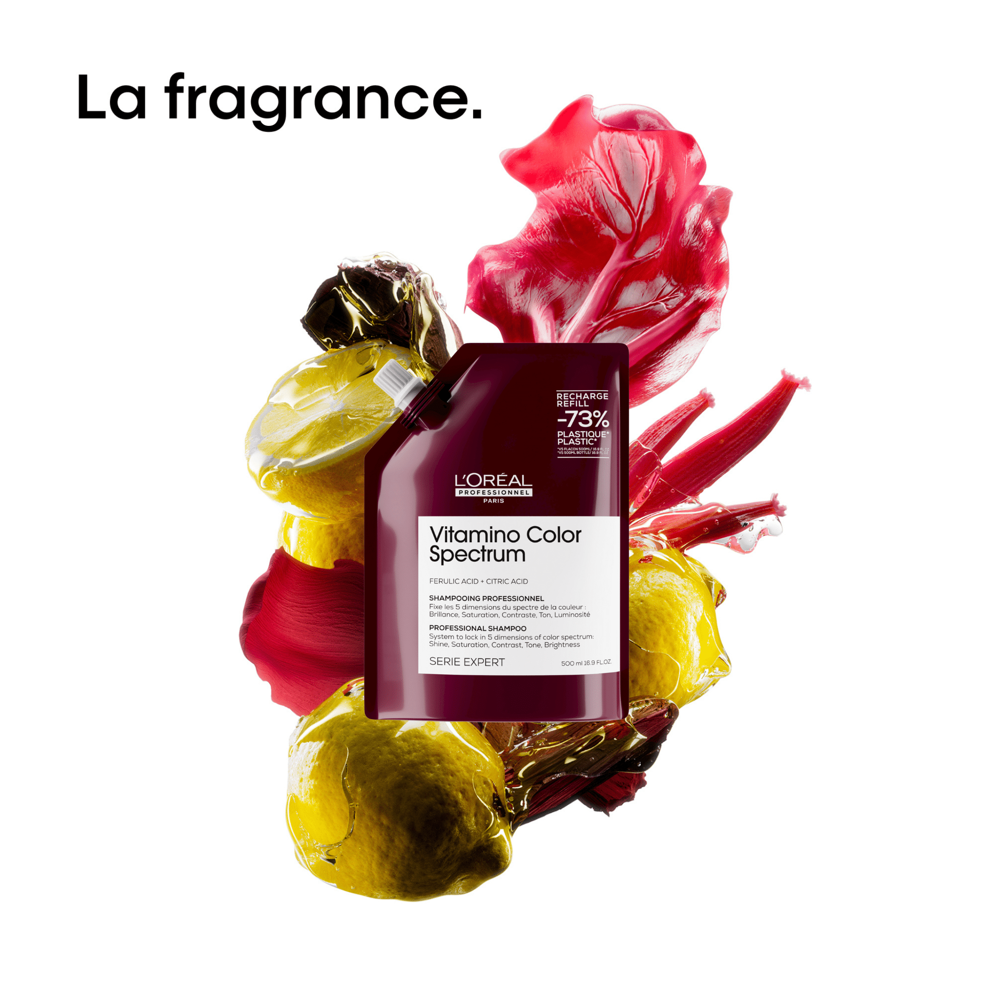 L'Oréal. Série Expert Shampoing Vitamino Color Spectrum (Recharge) - 500 ml (Lancement 1er Mai) - Concept C. Shop