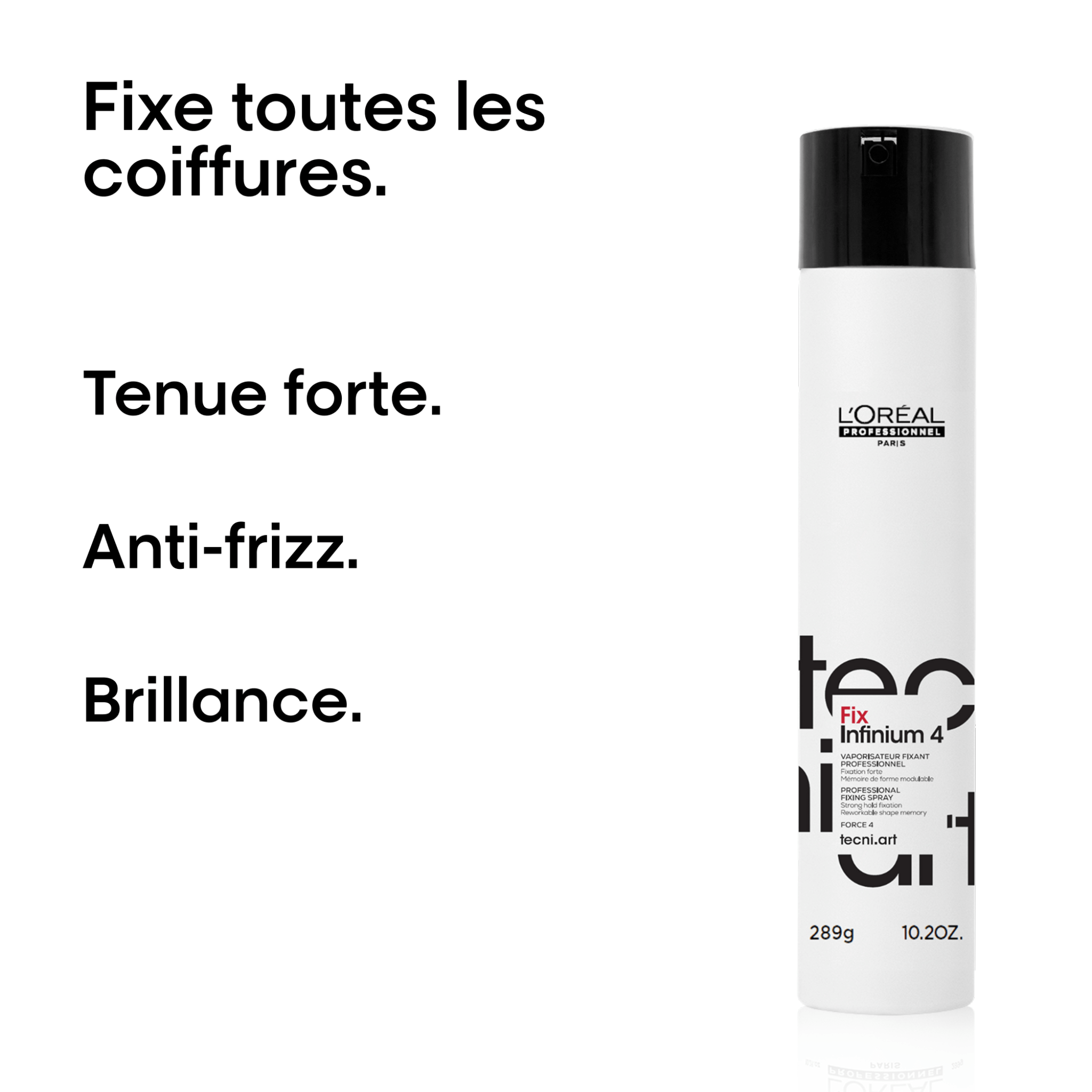 L'Oréal. Tecni.Art Fix Laque Tenue Forte Infinium 4 - 289 g - Concept C. Shop