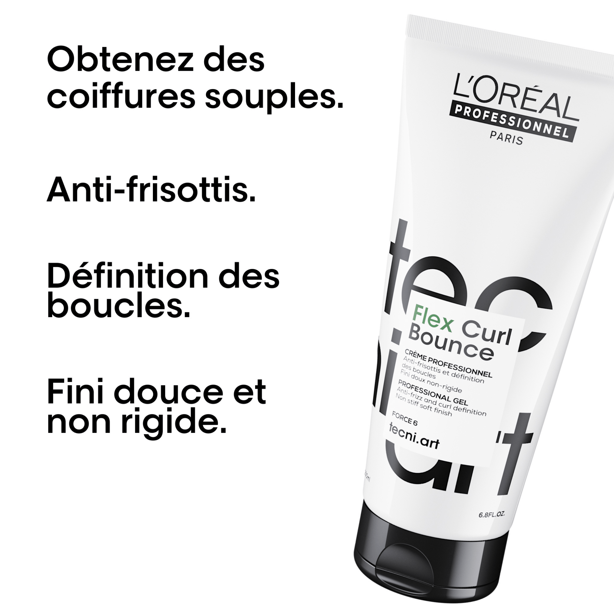 L'Oréal. Tecni.Art Flex Curl Bounce Crème pour les Boucles - 200 ml - Concept C. Shop