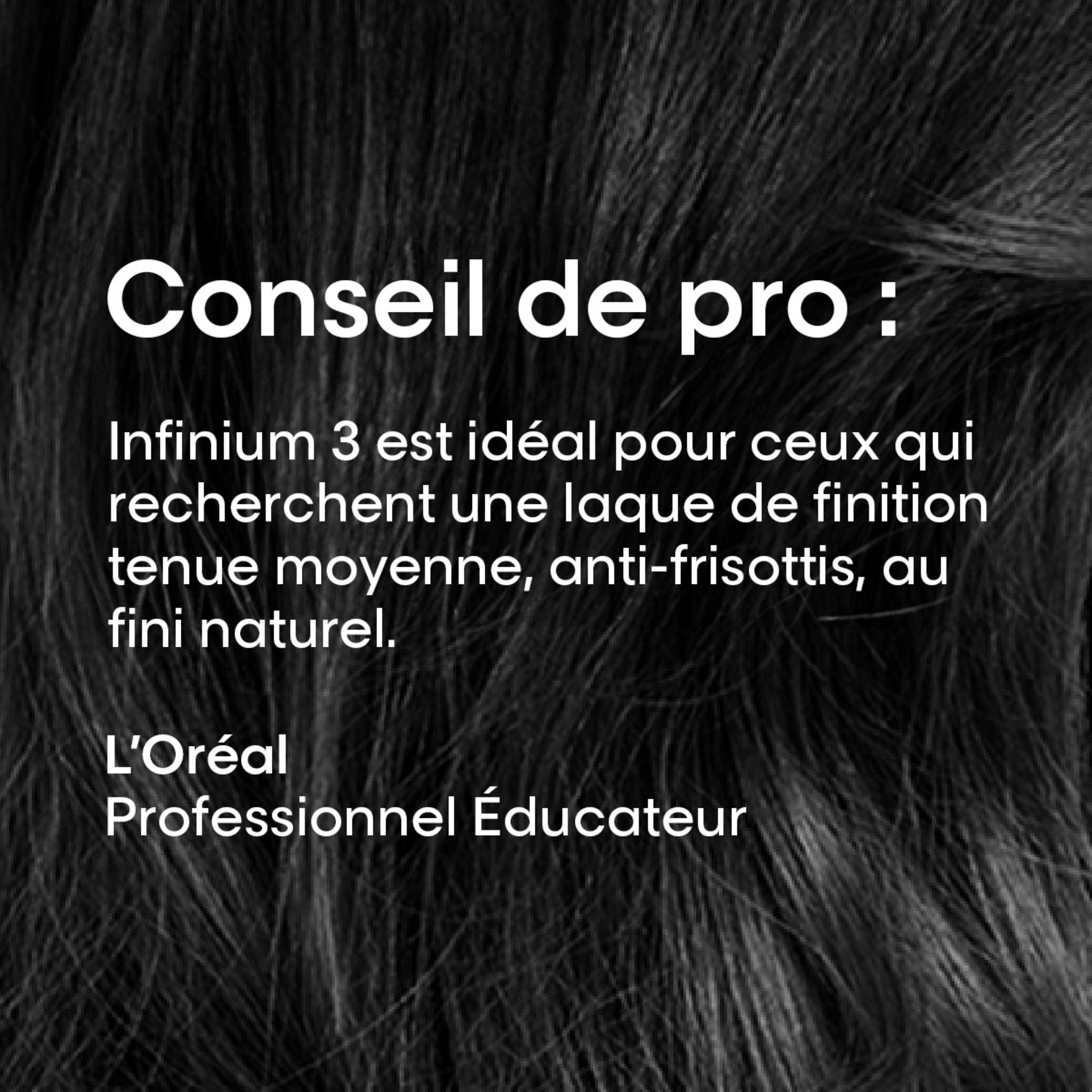 L'Oréal. Tecni.Art Laque Tenue Moyenne Infinium 3 - 289g Septembre 2024 - Concept C. Shop