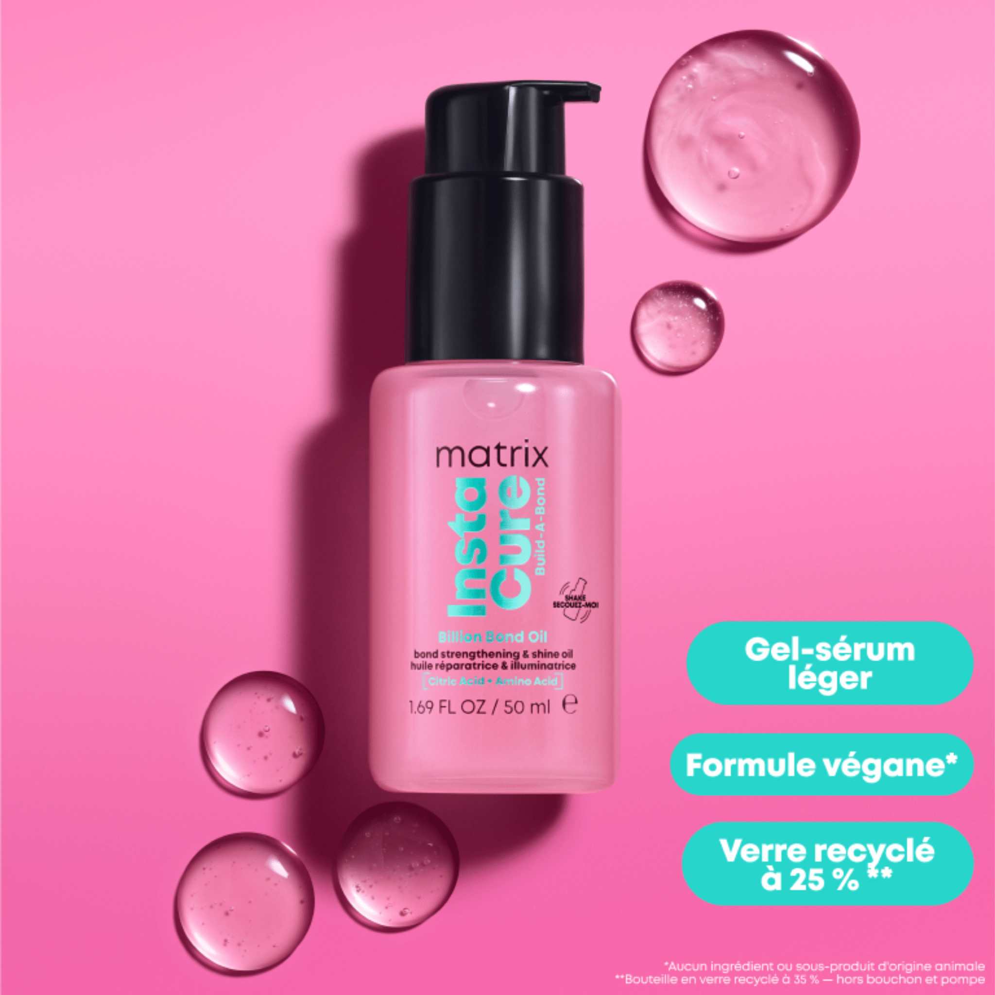 Matrix. Huile Réparatrice & Illuminatrice Billion Bond Instacure Build - A - Bond - 50 ml - Concept C. Shop