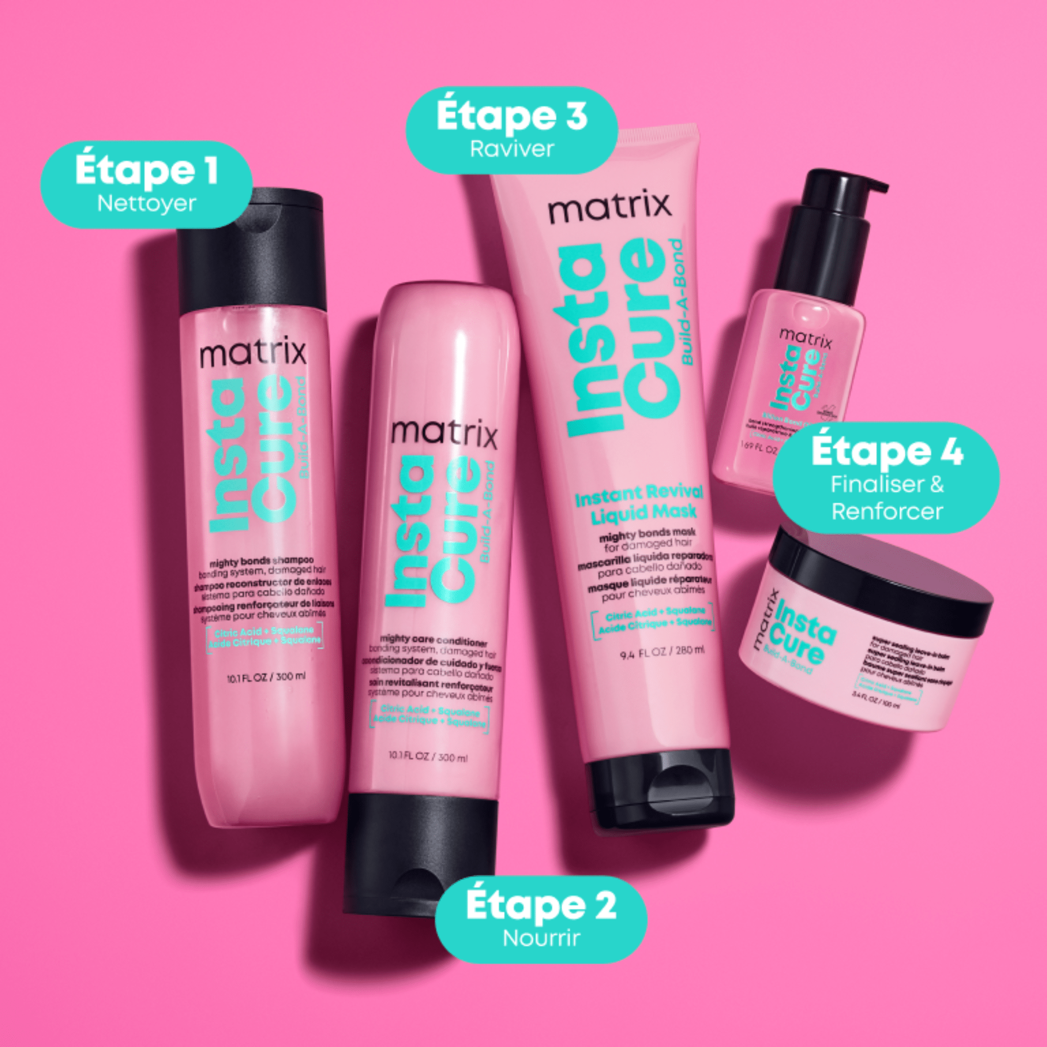 Matrix. Huile Réparatrice & Illuminatrice Billion Bond Instacure Build - A - Bond - 50 ml - Concept C. Shop