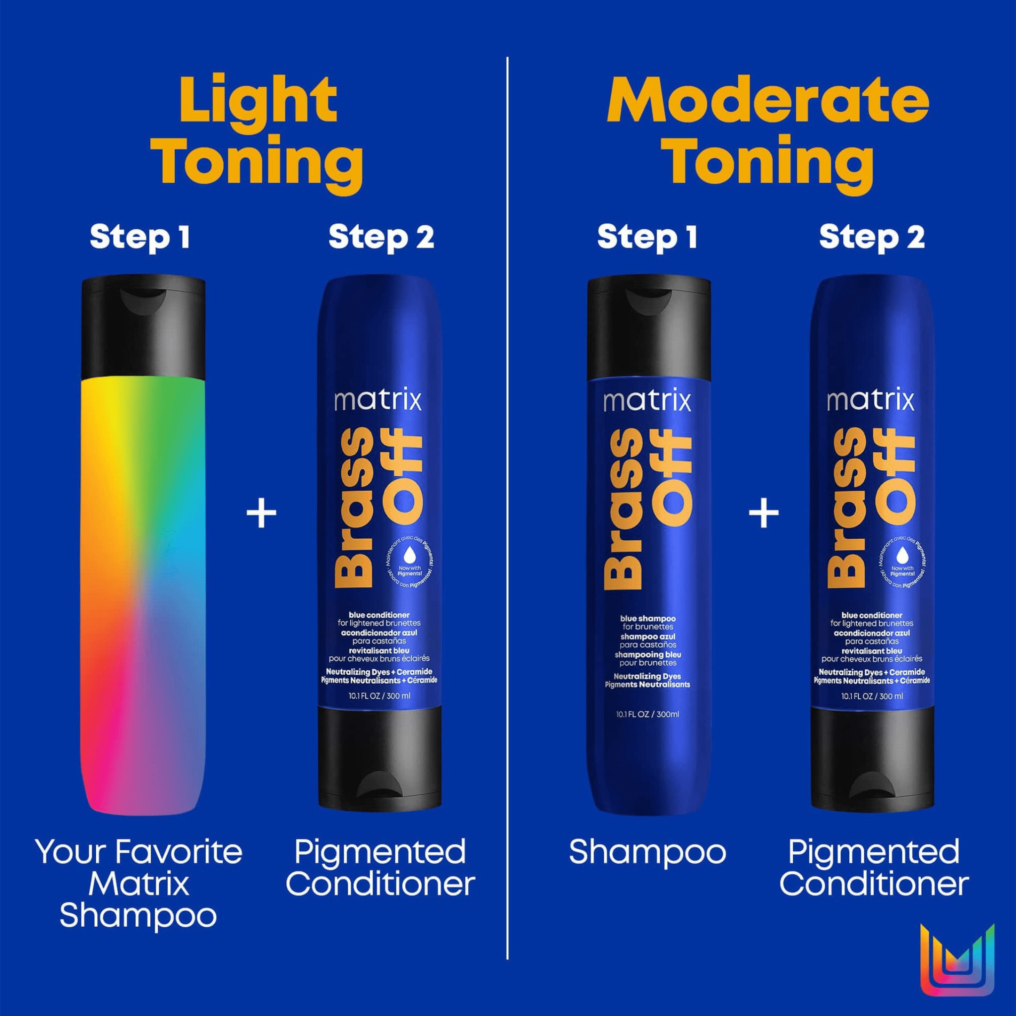 Matrix. Revitalisant Bleu Brass Off Color Obsessed - 300 ml - Concept C. Shop