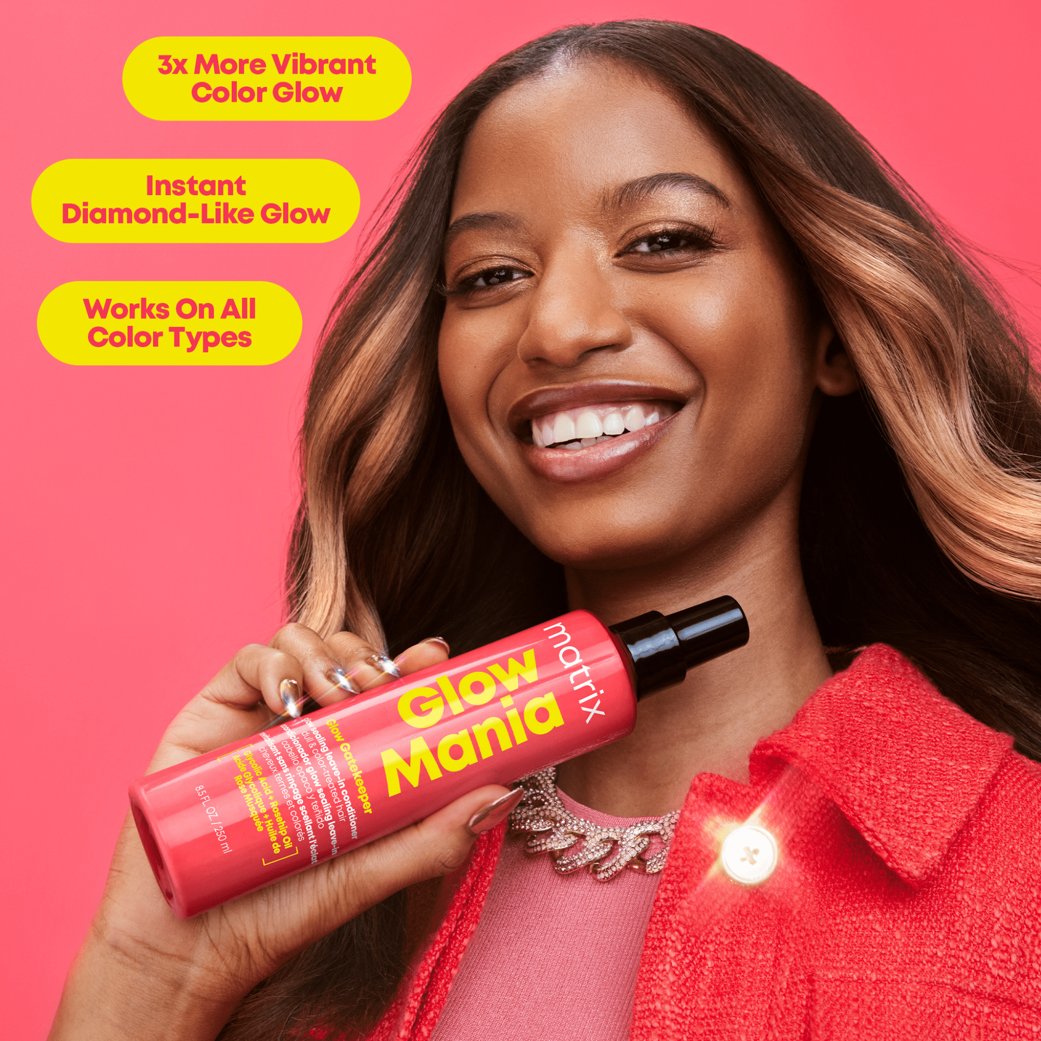 Matrix. Revitalisant Sans - Rinçage Glow Mania - 250 ml - Concept C. Shop