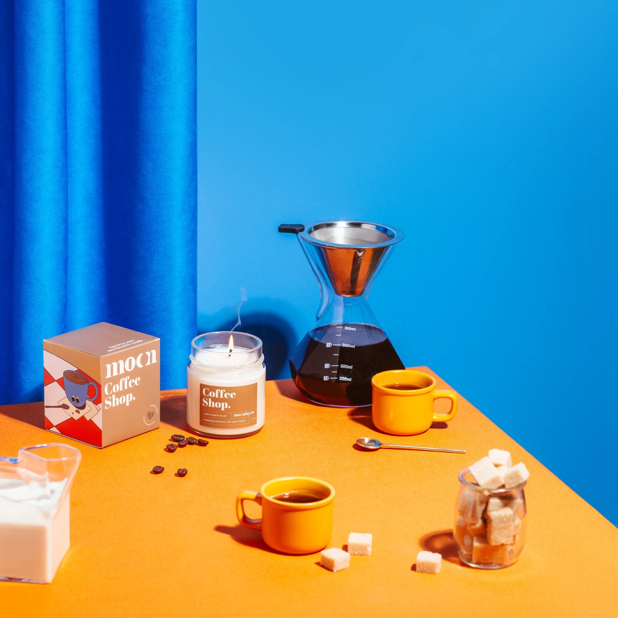 Moonday. Chandelle de Soya Coffee Shop - 190g / 45H - Concept C. Shop