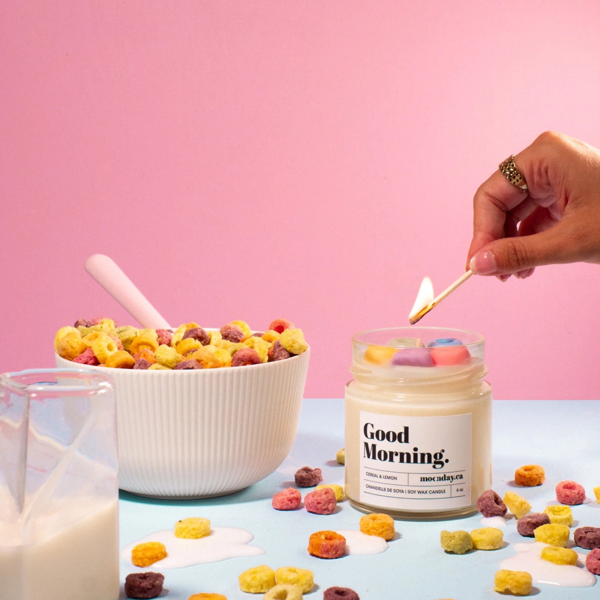Moonday. Chandelle de Soya Good Morning - 190g / 45h - Concept C. Shop