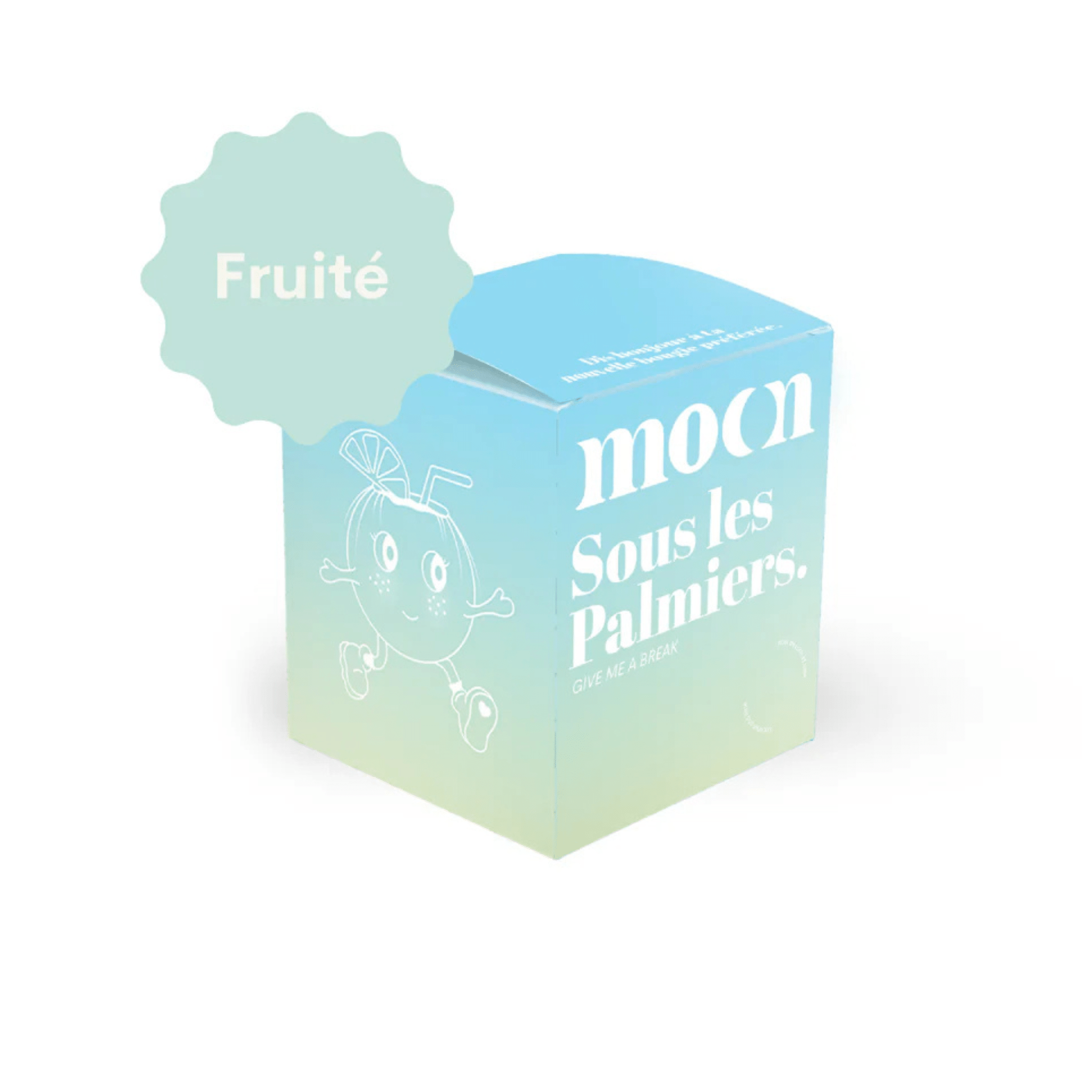 Moonday. Chandelle de Soya Sous les Palmiers - 190g / 45H - Concept C. Shop