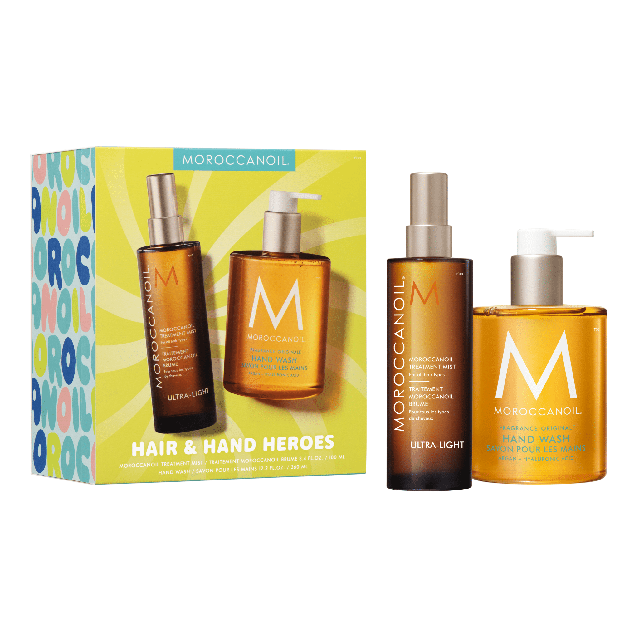 Moroccanoil. Coffret Héros des Cheveux et des Mains - Traitement Brume - Concept C. Shop