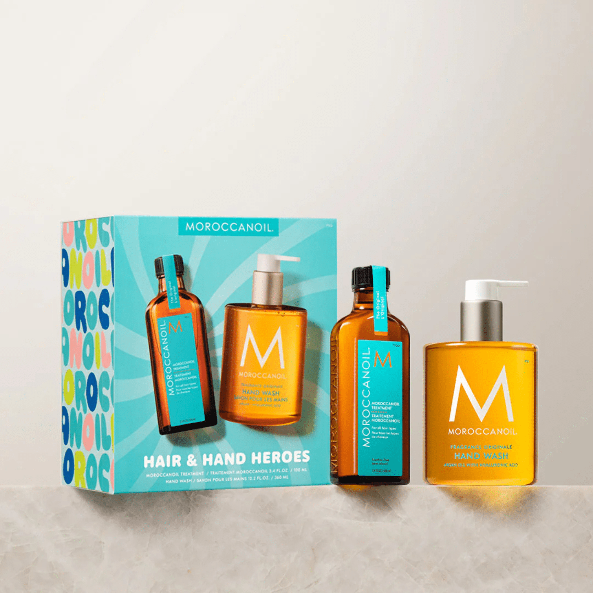 Moroccanoil. Coffret Héros des Cheveux et des Mains - Traitement Original - Concept C. Shop
