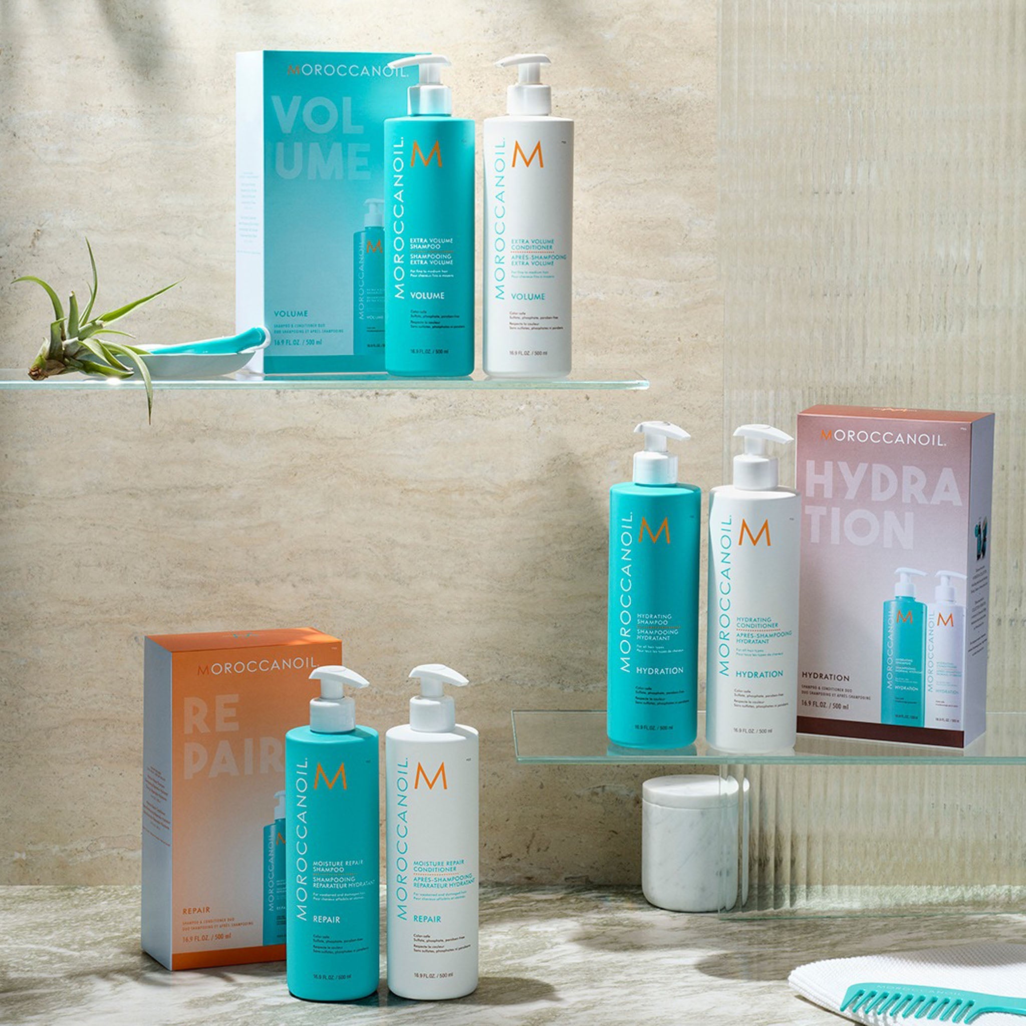 Moroccanoil. Shampoing Extra Volume - 500 ml - Concept C. Shop