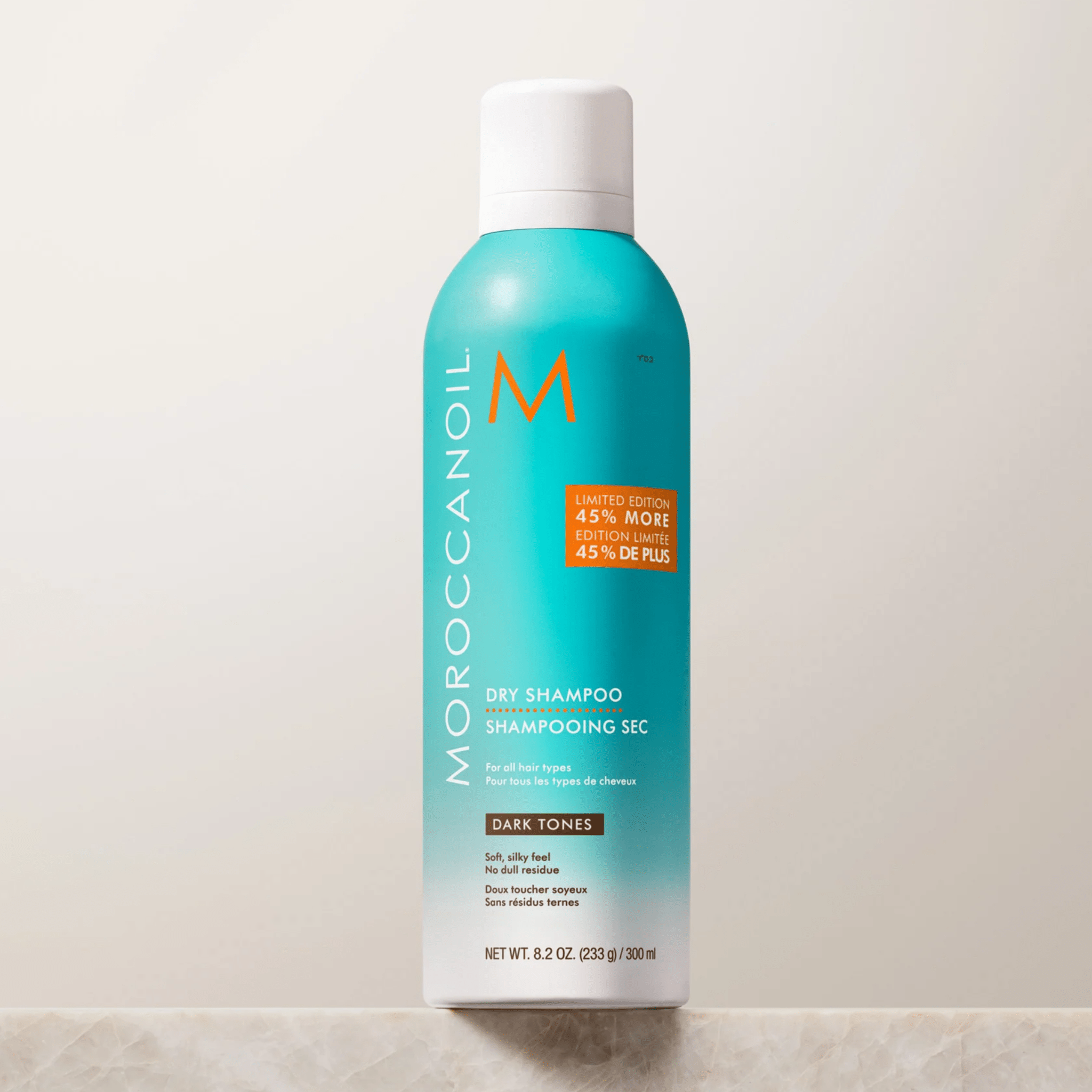 Moroccanoil. Shampoing Sec Tons Foncés JUMBO - 300 ml - Concept C. Shop