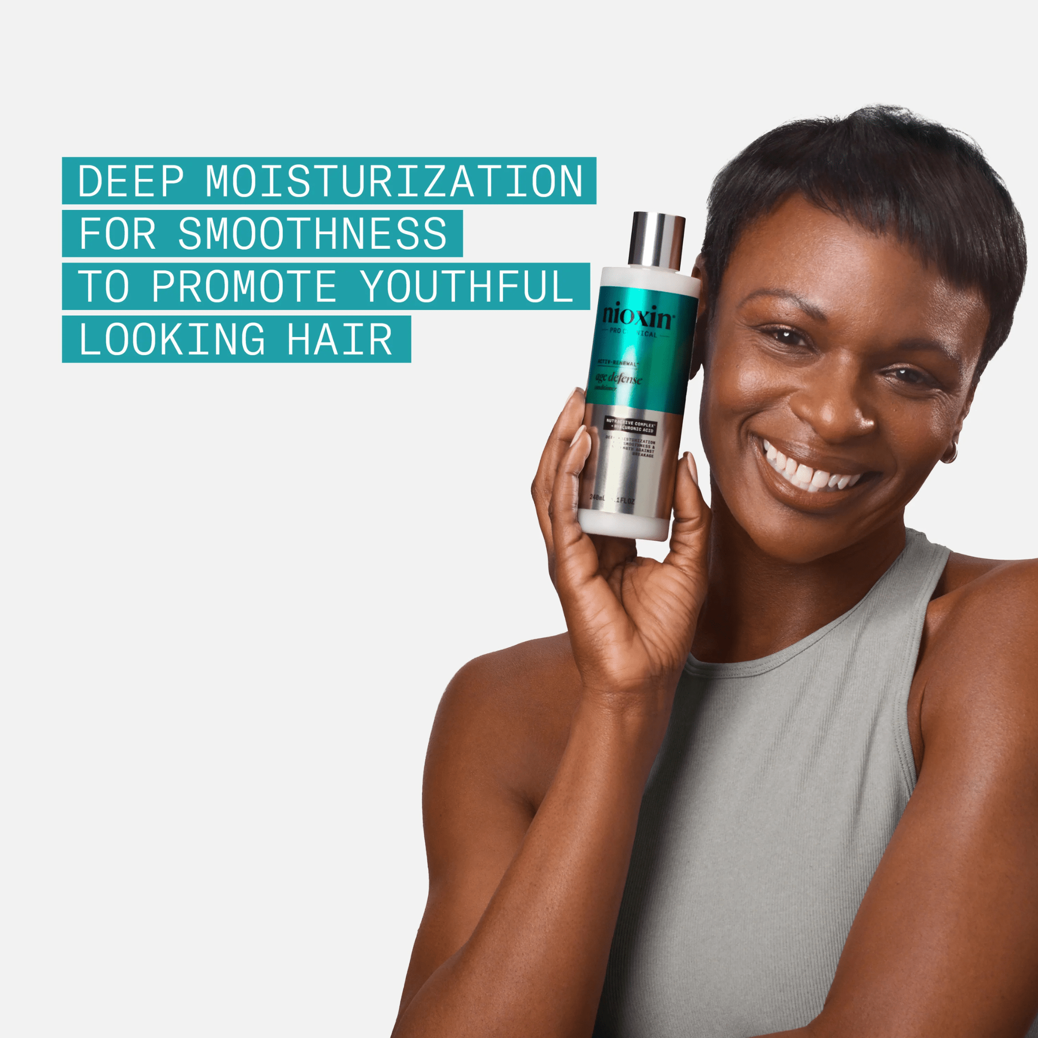 Nioxin. Revitalisant Hydratation En Profondeur Age Defense - 240 ml - Concept C. Shop