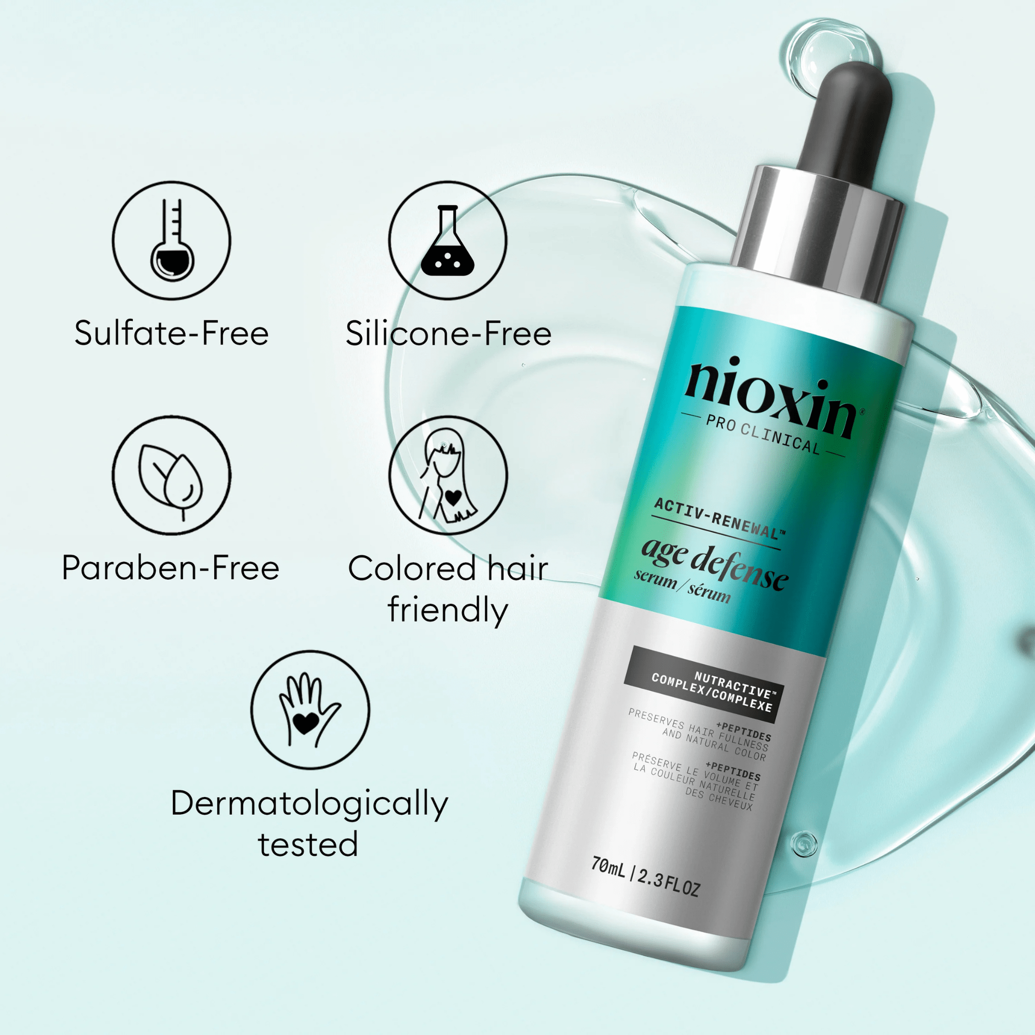 Nioxin. Sérum Age Defense - 70 ml - Concept C. Shop