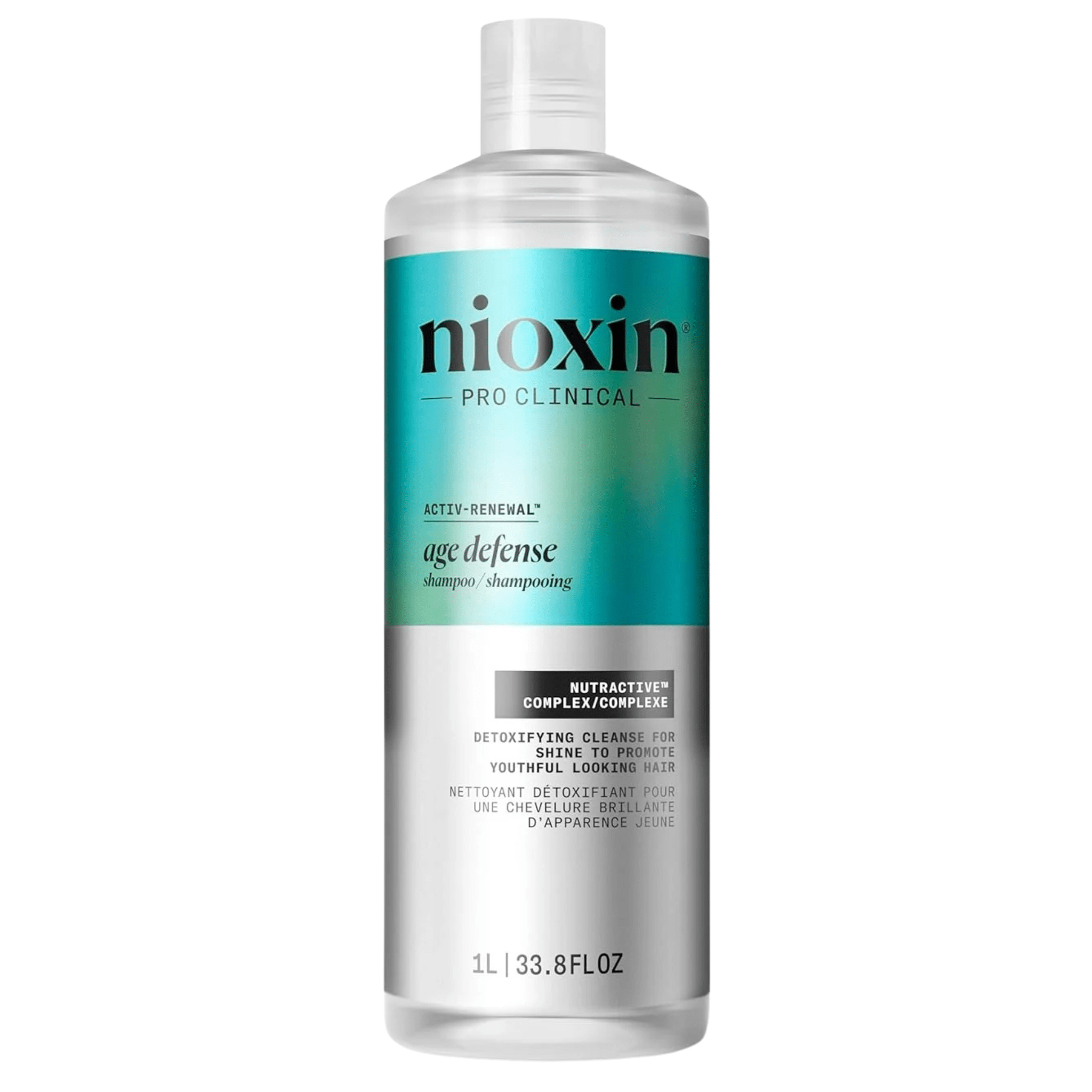 Nioxin. Shampoing Détoxifiant Age Defense - 1000 ml - Concept C. Shop