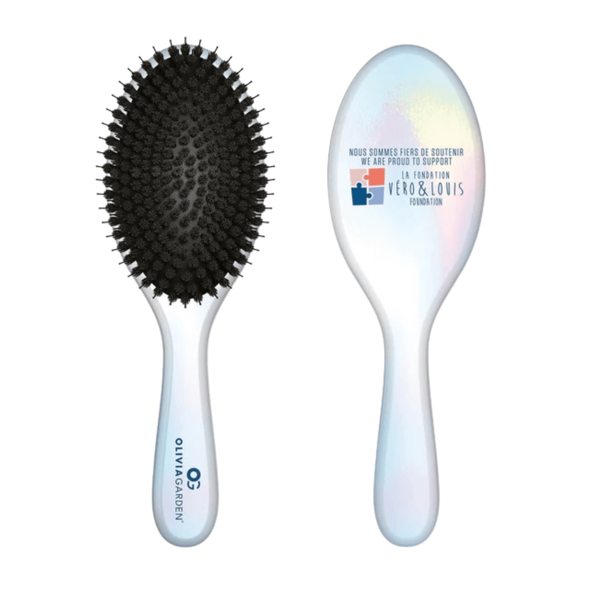 Olivia Garden. Brosse Lissante Combo Suprême - Édition Spéciale Fondation Véro & Louis - Concept C. Shop