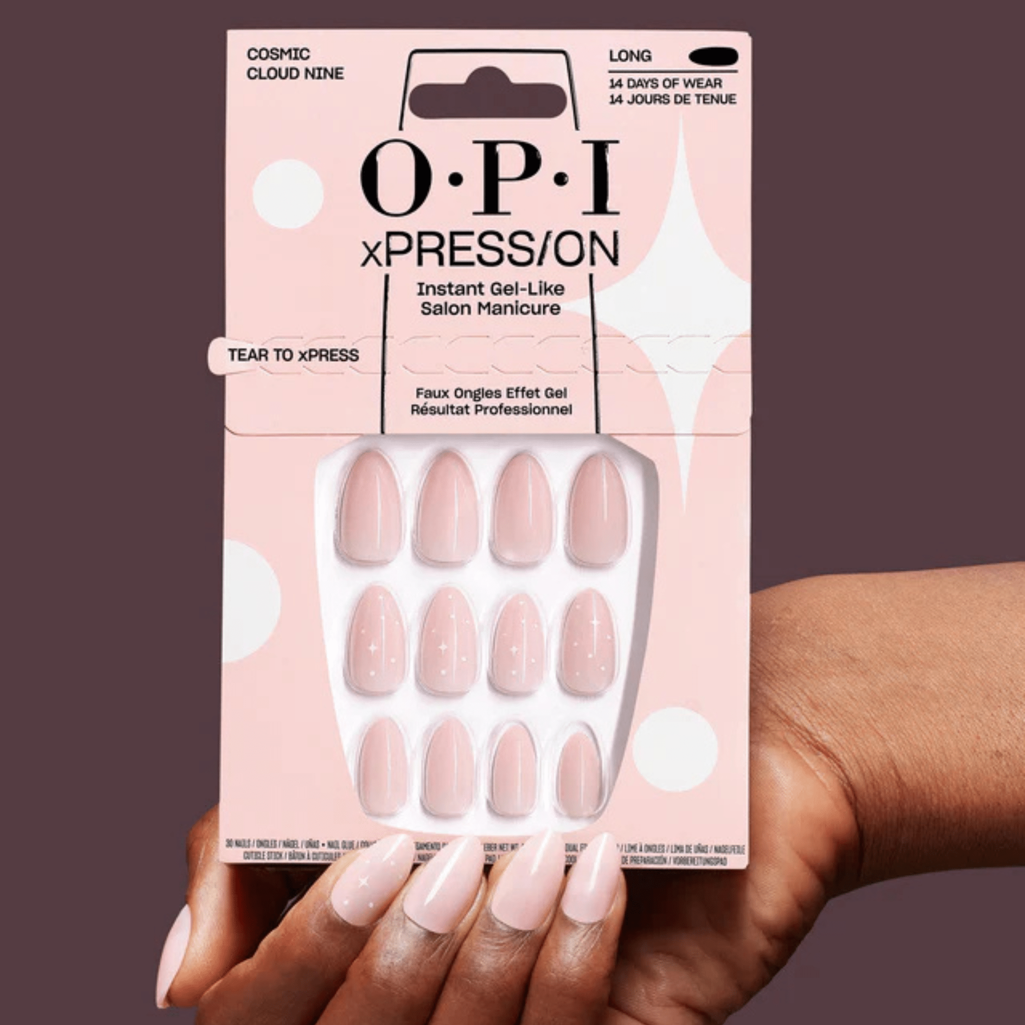 OPI. Ensemble Ongles Longs xPRESS/ON - Cosmic Cloud Nine - Concept C. Shop