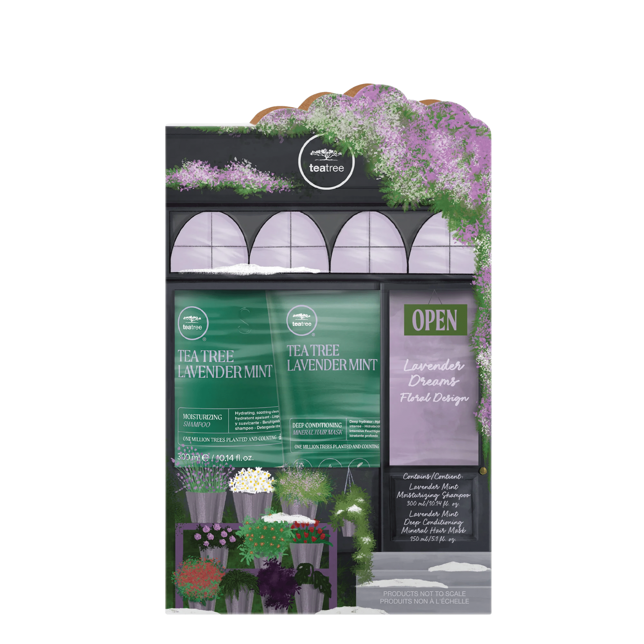 Paul Mitchell. Coffret Des Fêtes Lavande Créations Florales - Tea Tree Lavender Mint - Concept C. Shop