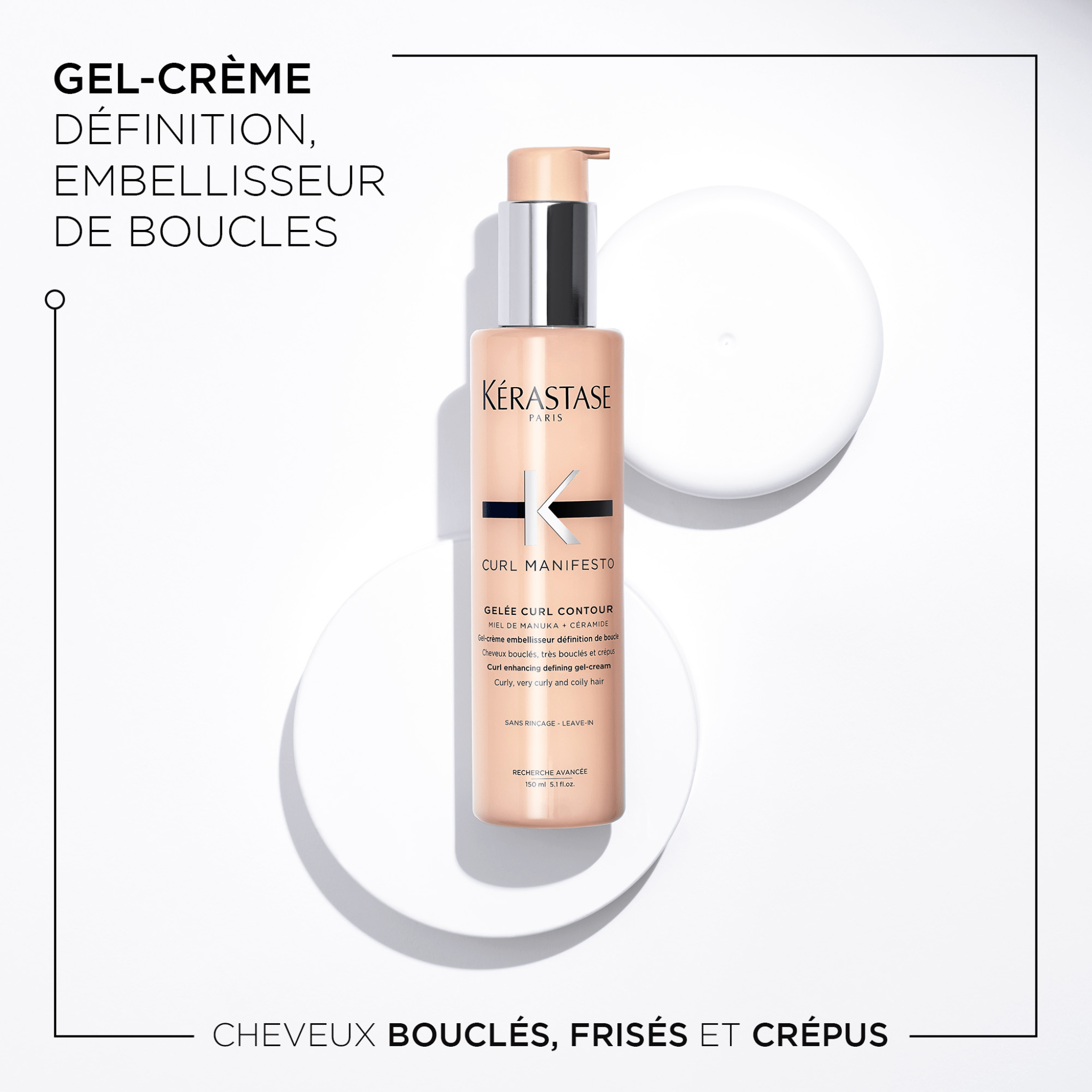 Prime avec Achat - Kérastase. Curl Manifesto Gel - Crème Définition des Boucles Gelée Curl Contour - 10 ml - Concept C. Shop