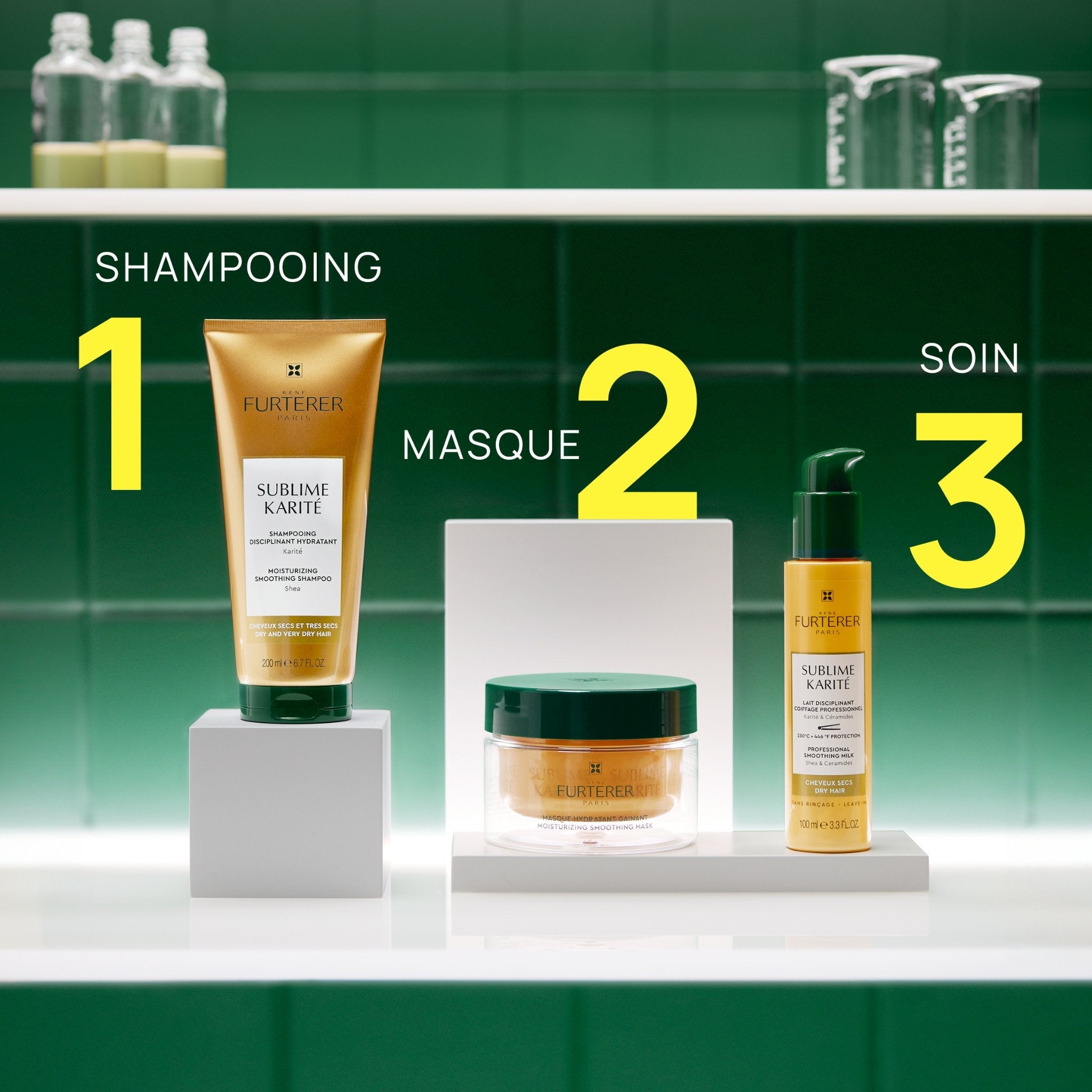 Prime avec Achat - René Furterer. Sublime Karité Masque Hydratant Gainant - 15 ml - Concept C. Shop