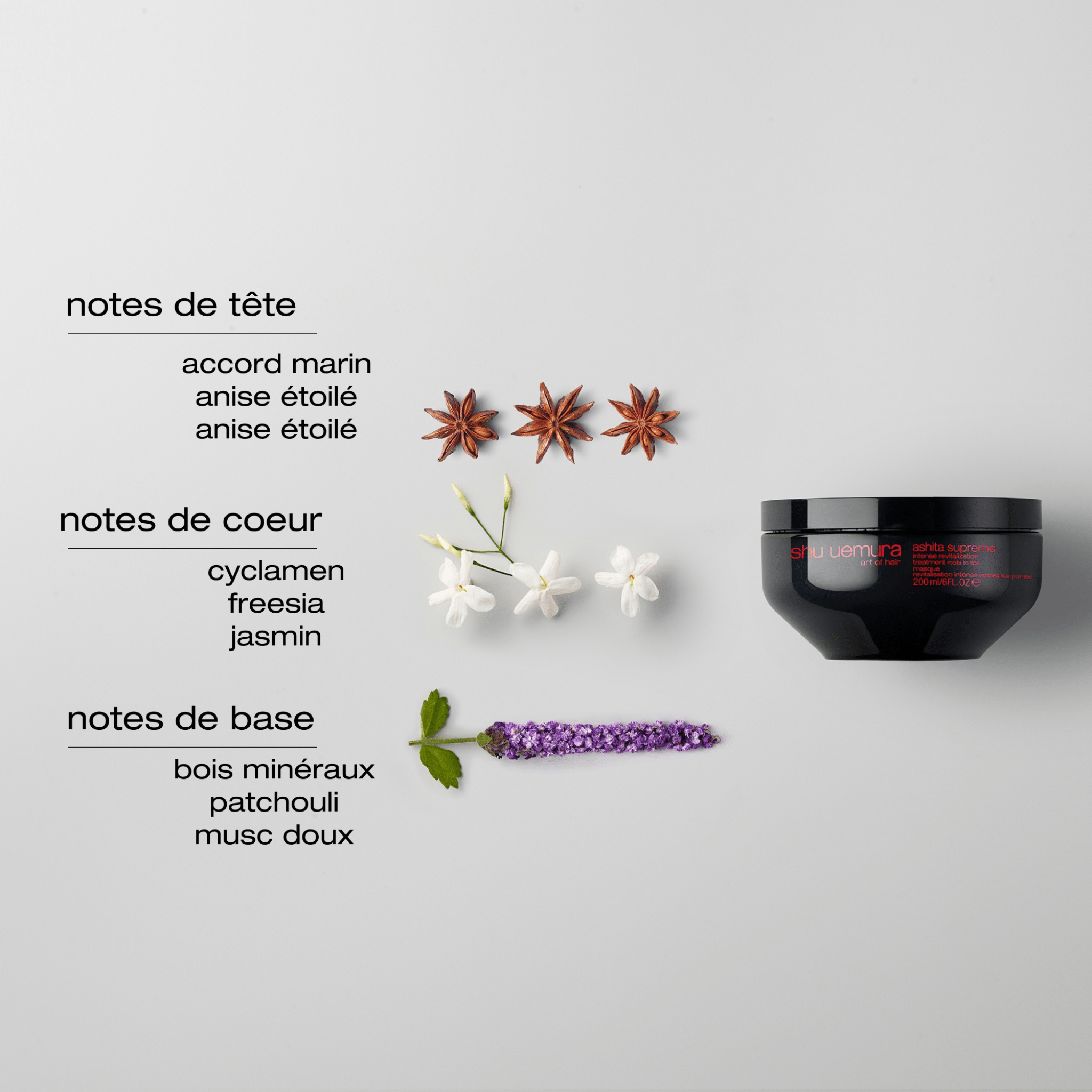 Prime Avec Achat - Shu Uemura. Masque Revitalisation Intense Racines aux Pointes Ashita Supreme - 15 ml - Concept C. Shop