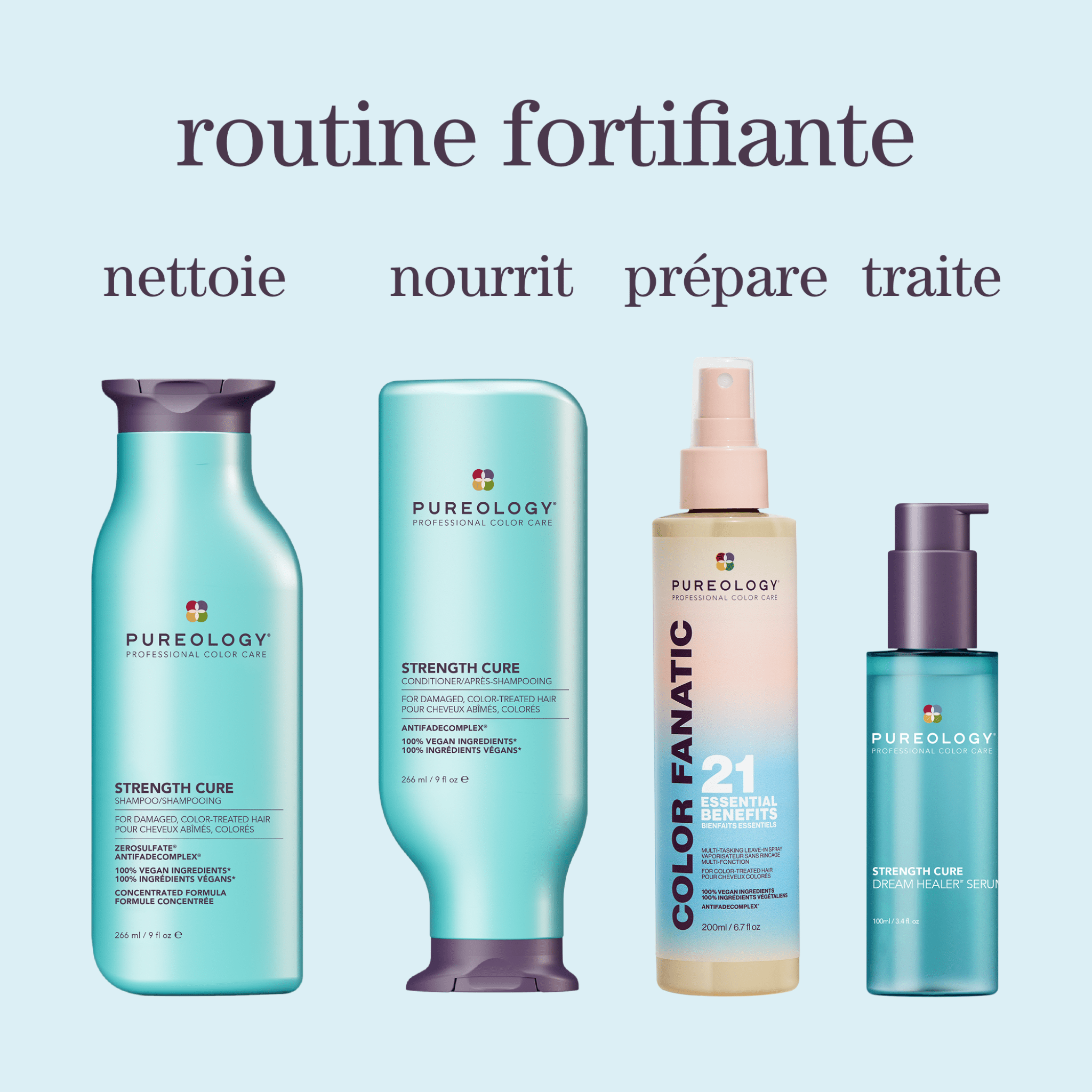 Pureology. Coffret Des Fêtes Découverte Strength Cure (Lancement 1er Septembre 2025) - Concept C. Shop