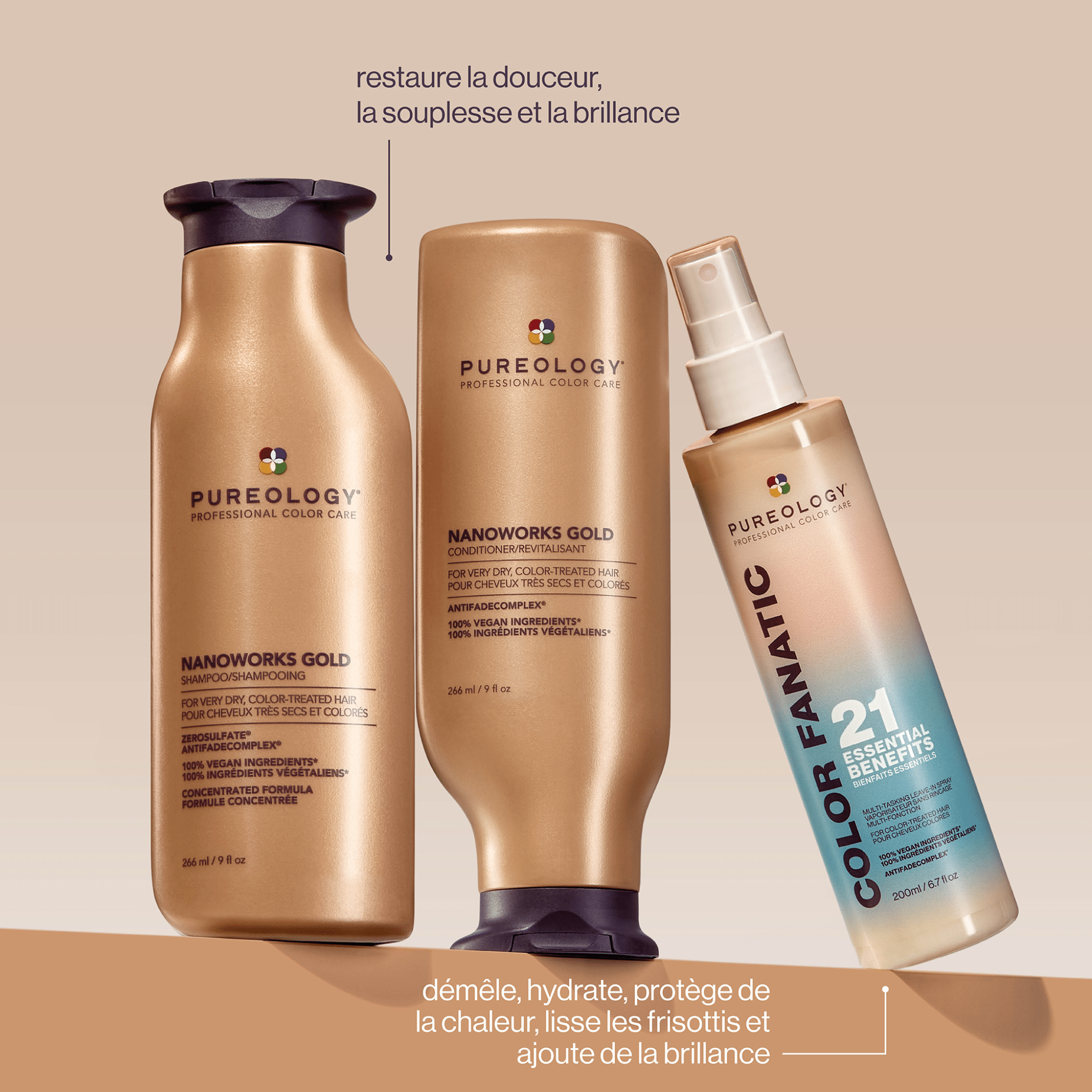 Pureology. Coffret Des Fêtes Nanoworks Gold (Lancement 1er Septembre 2025) - Concept C. Shop