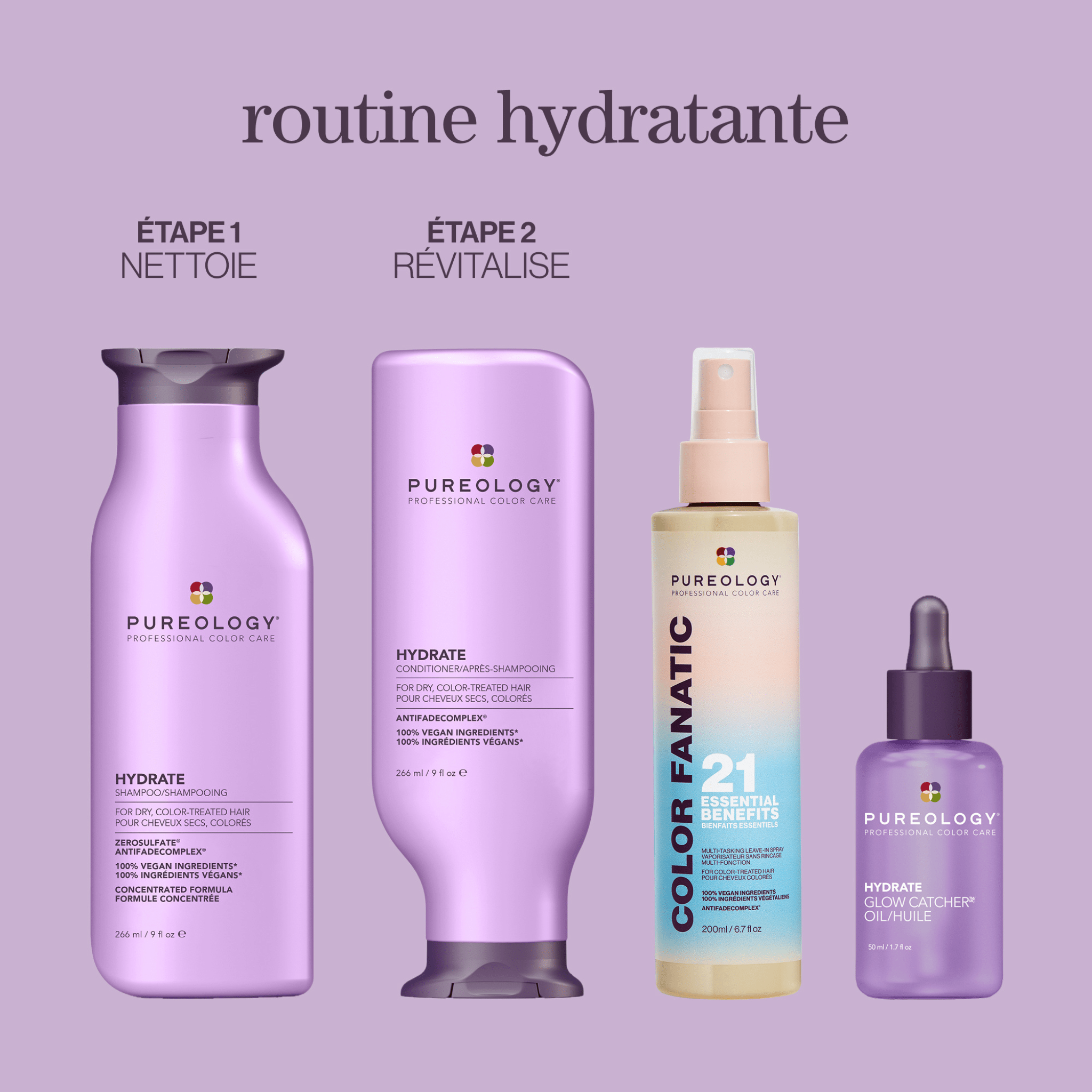 Pureology. Huile Hydrate Glow Catcher - 50 ml (Lancement 1er Septembre) - Concept C. Shop