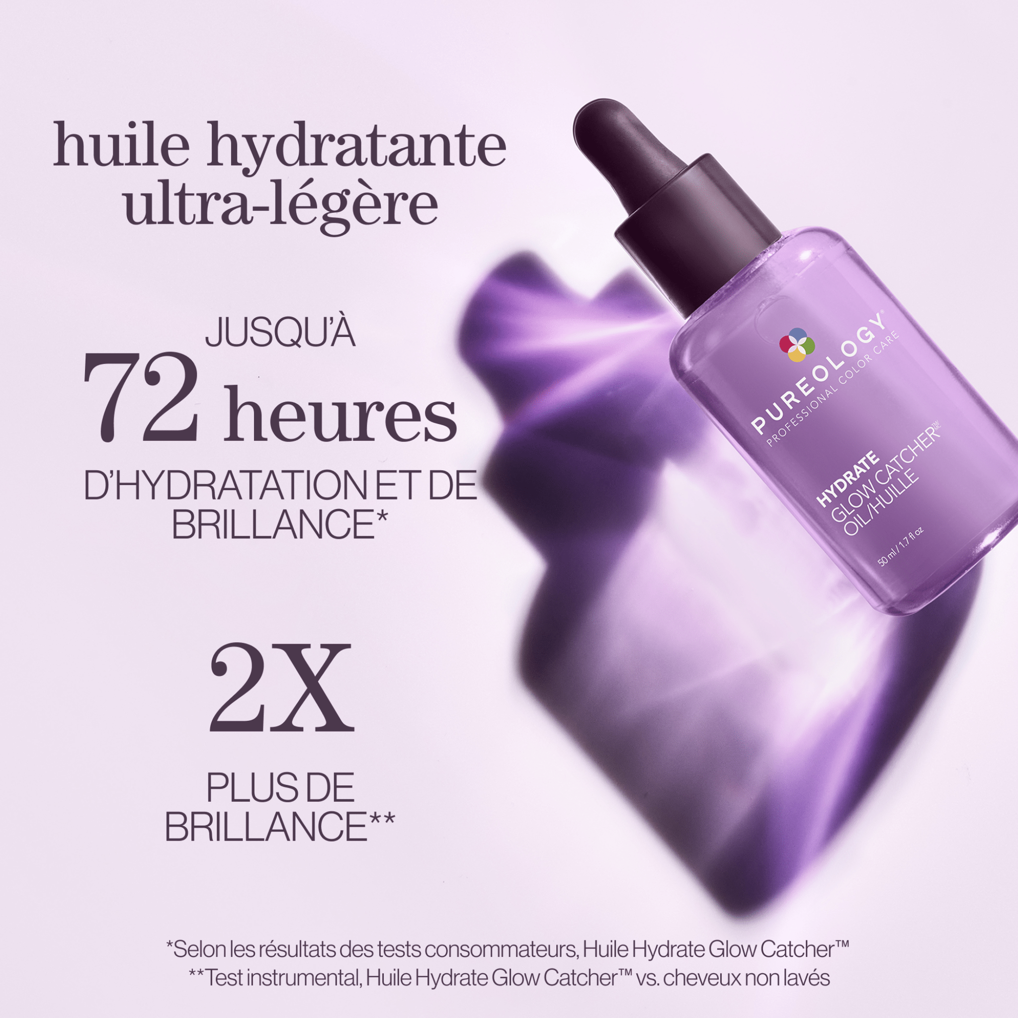 Pureology. Huile Hydrate Glow Catcher - 50 ml (Lancement 1er Septembre) - Concept C. Shop