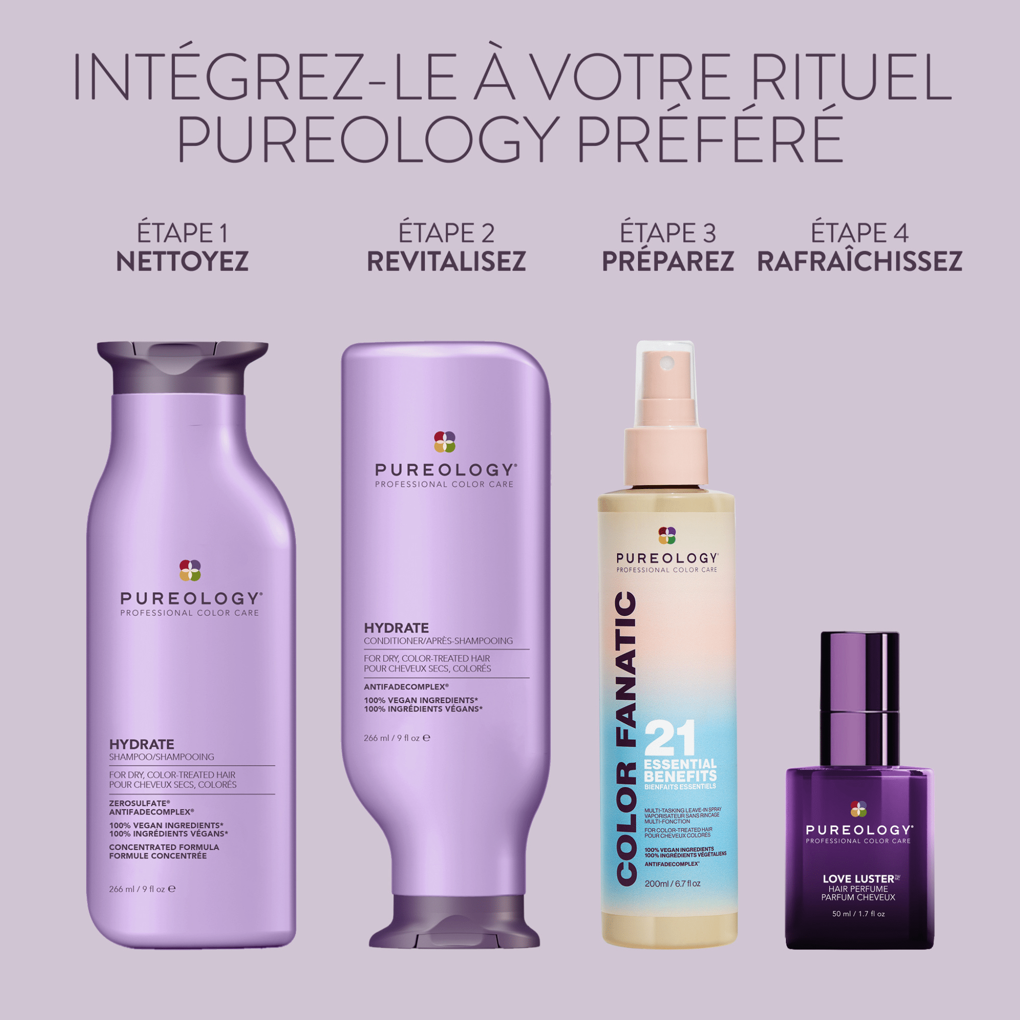 Pureology. Parfum Hydratant Pour Cheveux Love Luster - 50 ml - Concept C. Shop
