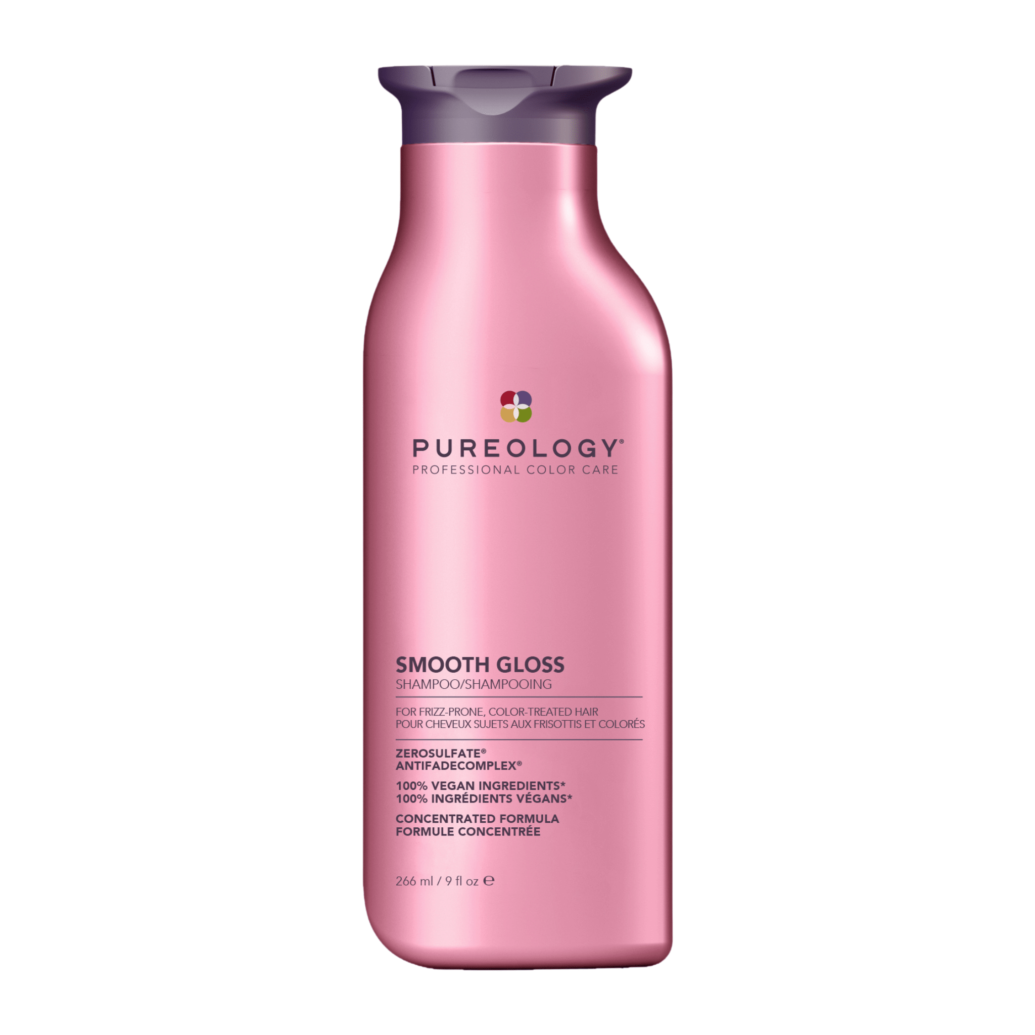 Pureology. Shampoing Anti - Frisottis Smooth Gloss - 266 ml - Concept C. Shop