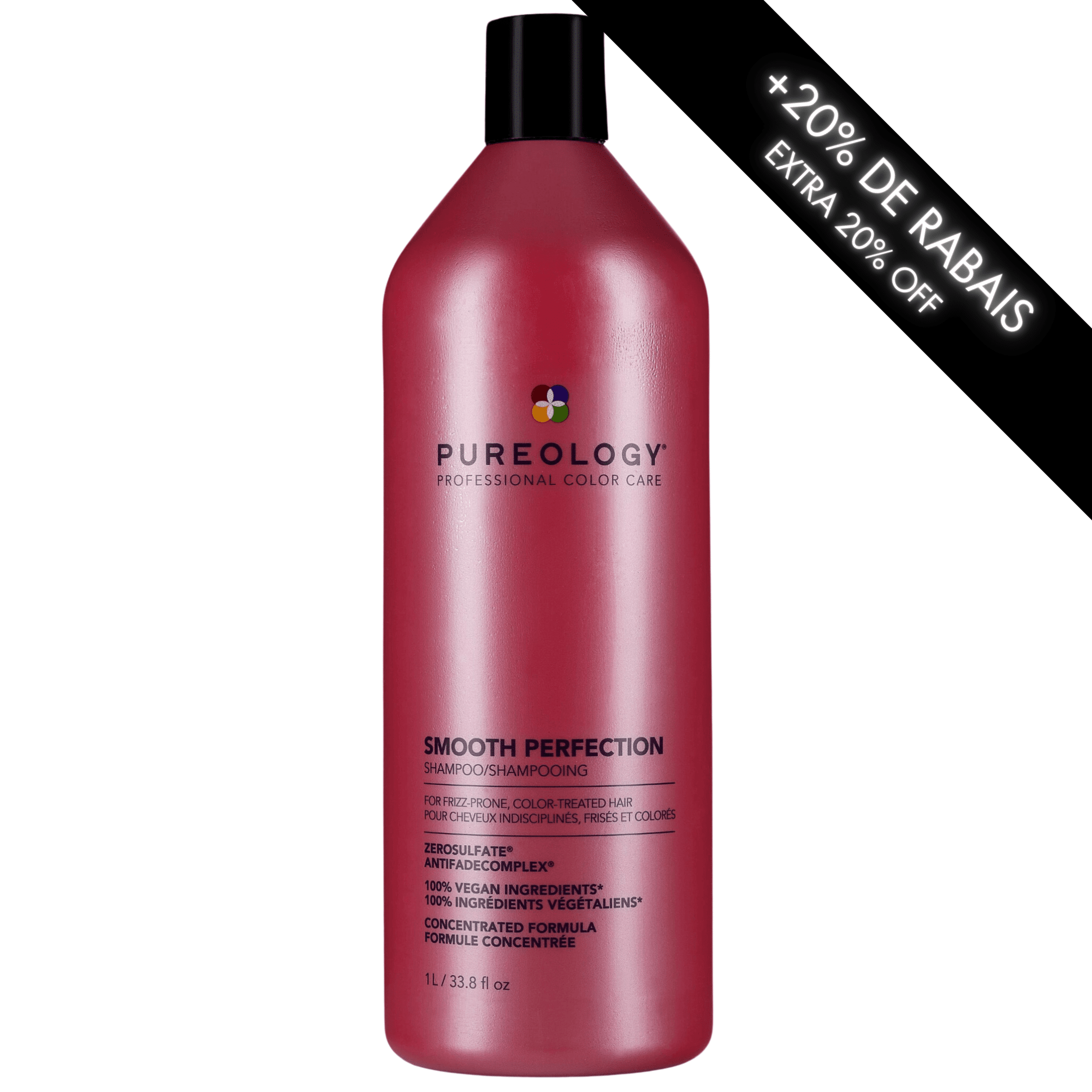 Pureology. Shampoing Lissant Smooth Perfection - 1000 ml - Concept C. Shop