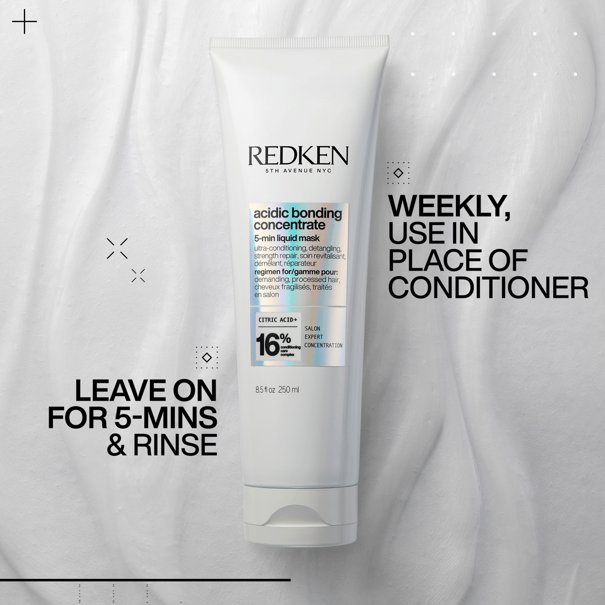 Redken. Masque 5 minutes ABC - 250 ml - Concept C. Shop