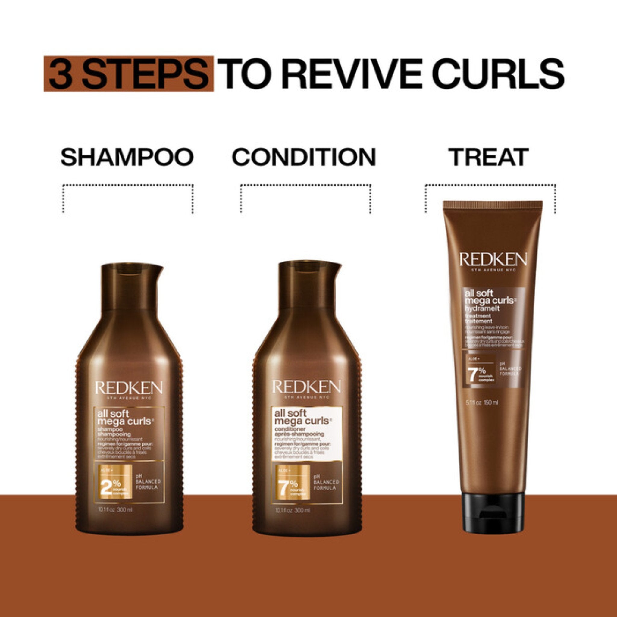 Redken. Shampoing All Soft Mega Curls - 1000 ml - Concept C. Shop