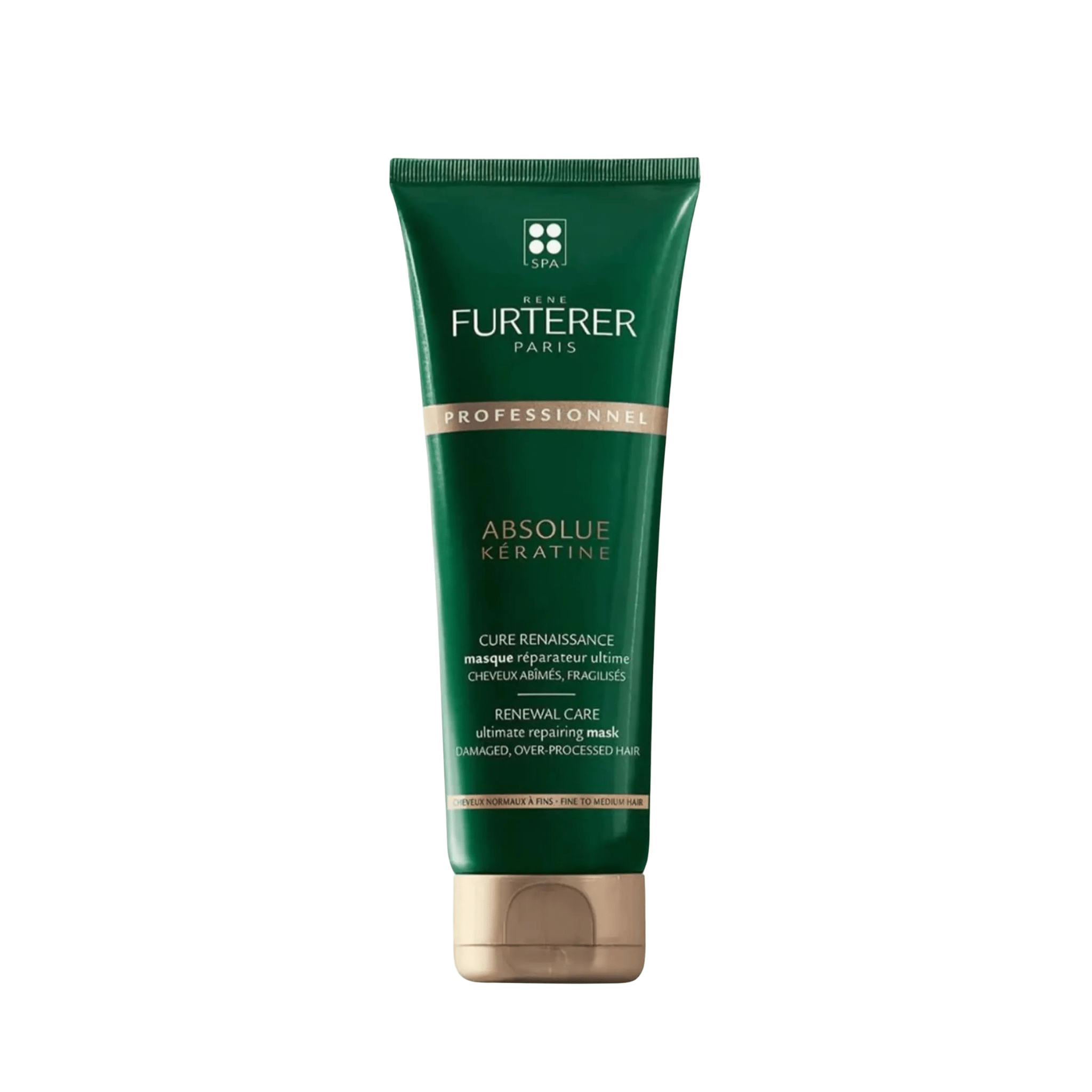 René Furterer. Absolue Kératine Masque Réparateur Ultime Cheveux Normaux à Fins - 250 ml - Concept C. Shop