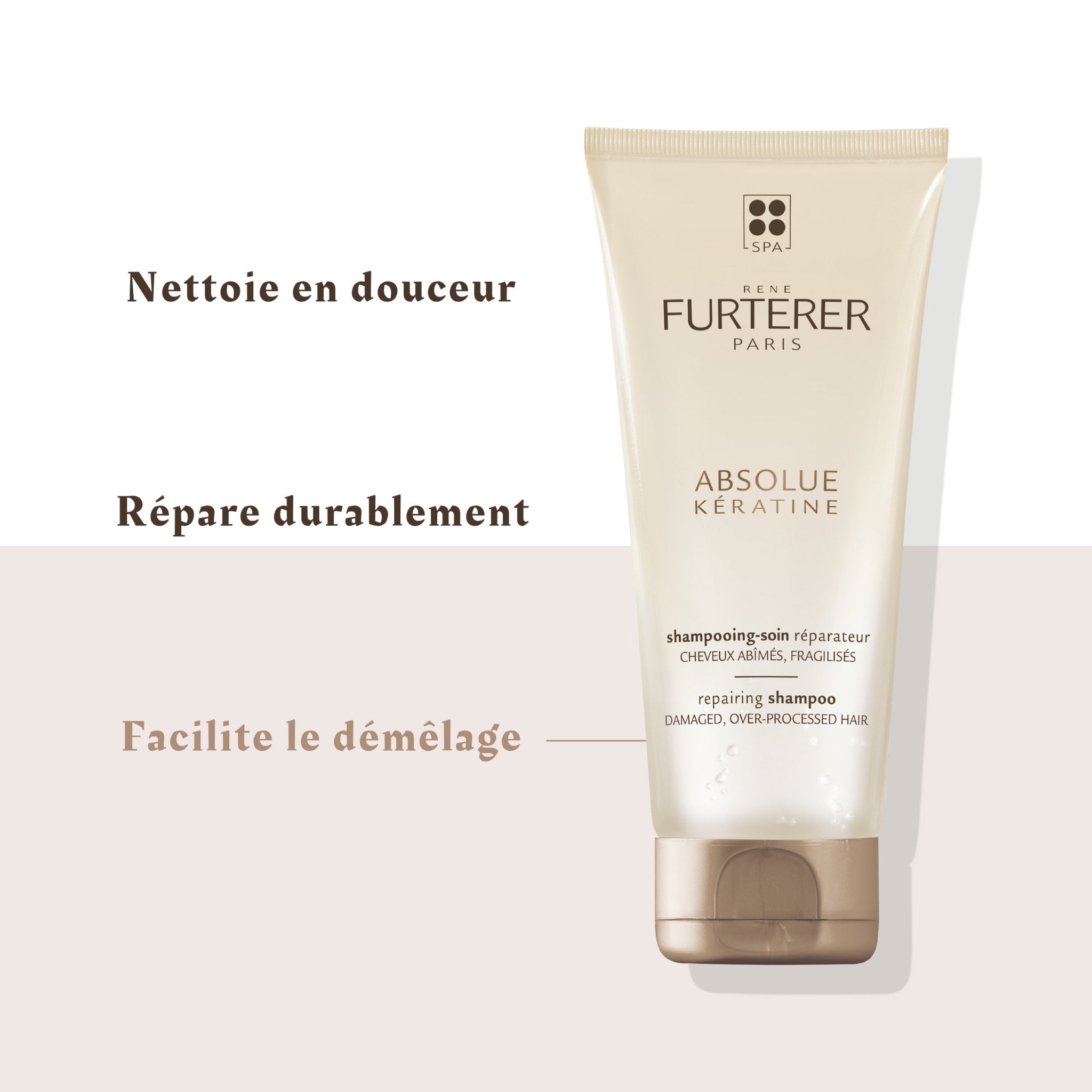 René Furterer. Absolue Kératine Shampoing - Soin Réparateur - 200 ml - Concept C. Shop