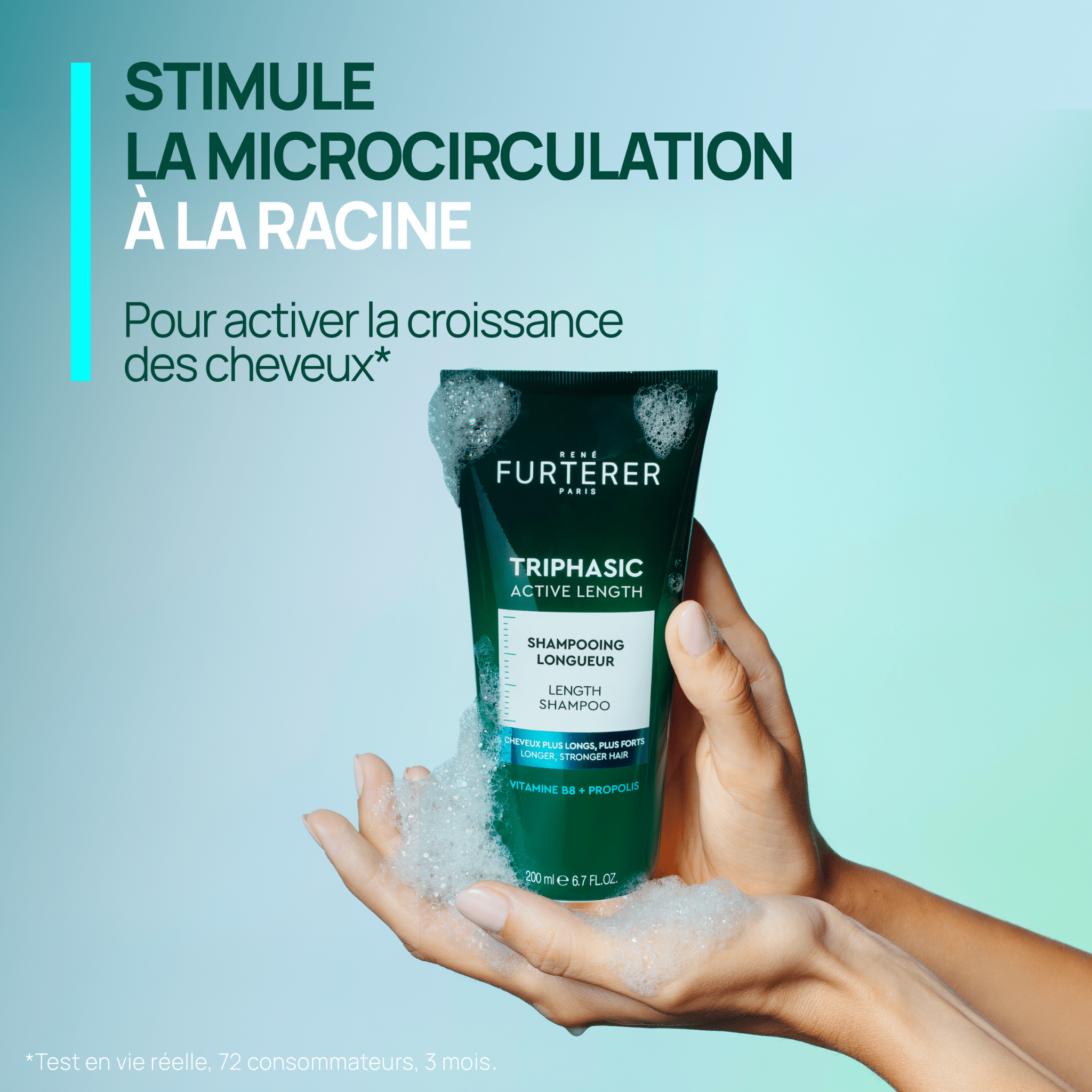 René Furterer. Shampoing Longueur Triphasic Active Length - 200 ml - Concept C. Shop