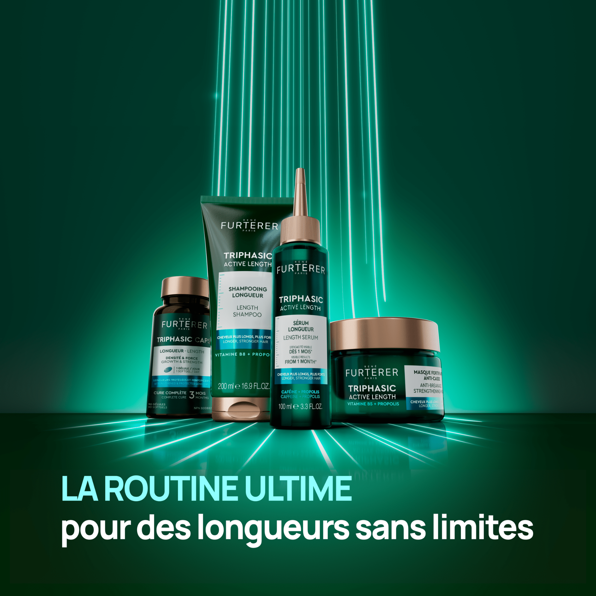 René Furterer. Shampoing Longueur Triphasic Active Length - 500 ml - Concept C. Shop