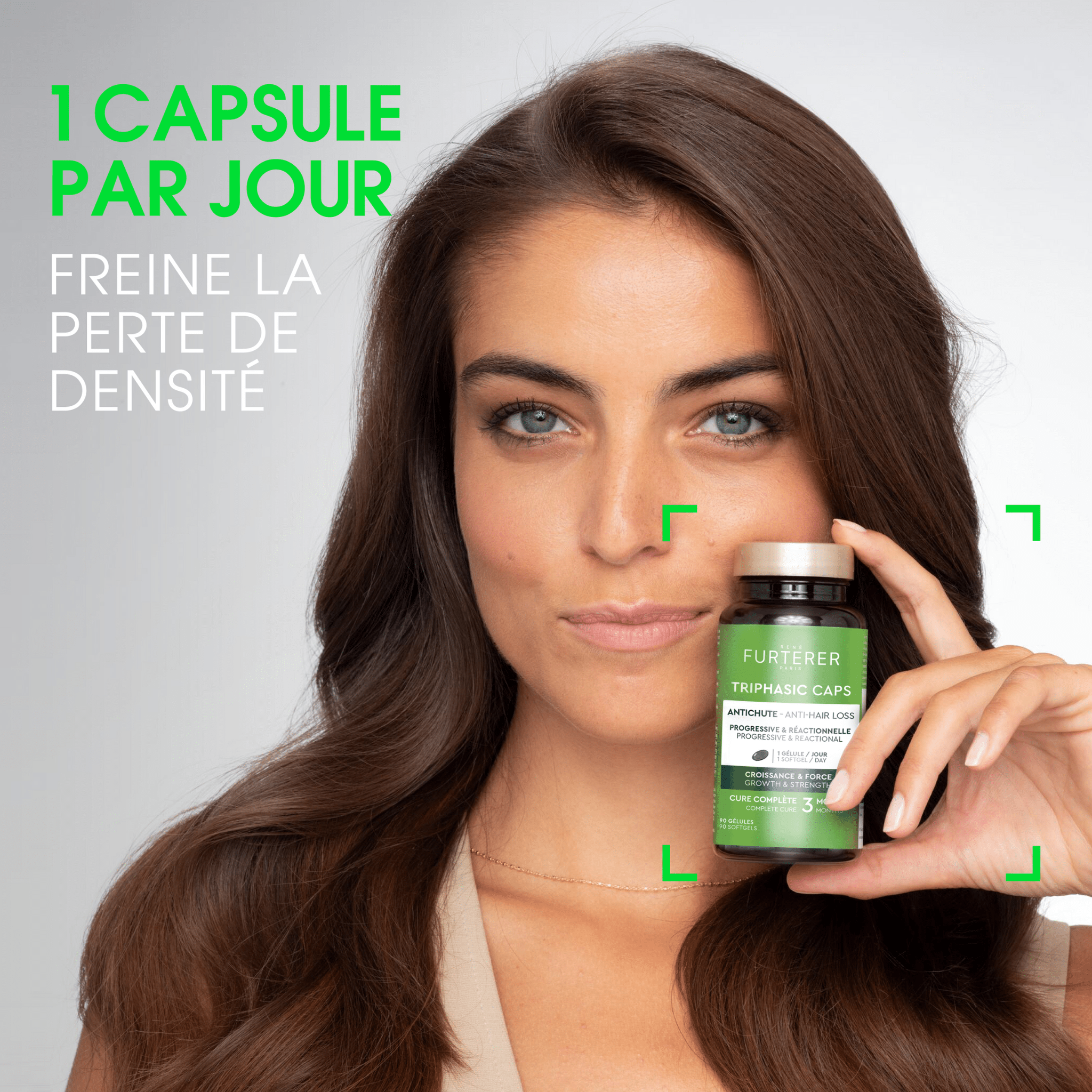 René Furterer. Triphasic Complément Alimentaire Antichute Progressive et Réactionnelle - 90 Capsules - Concept C. Shop