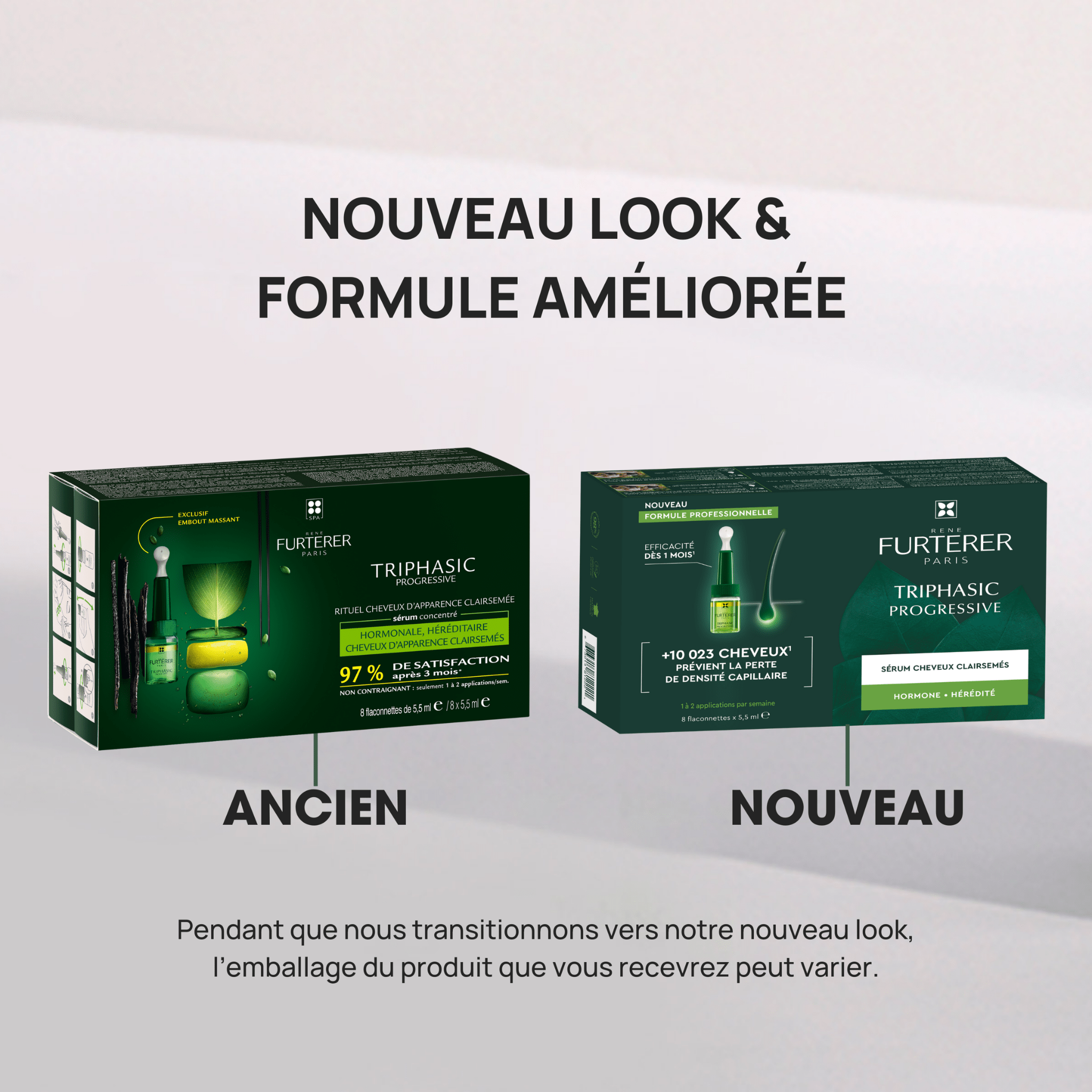 René Furterer. Triphasic Progressive Traitement Antichute Progressive - 8 X 5.5 ml - Concept C. Shop