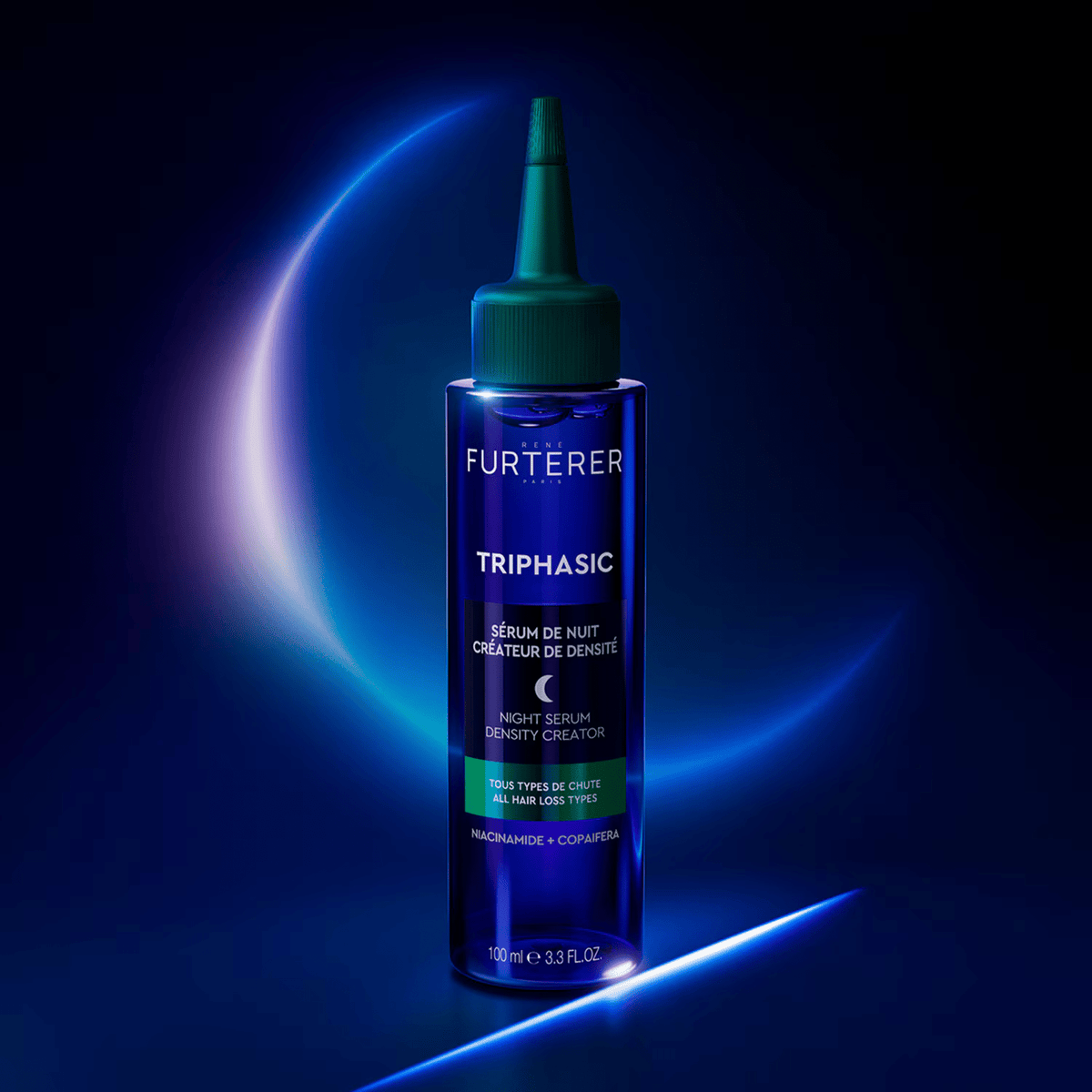 René Furterer. Triphasic Sérum De Nuit Créateur De Densité - 100 ml - Concept C. Shop