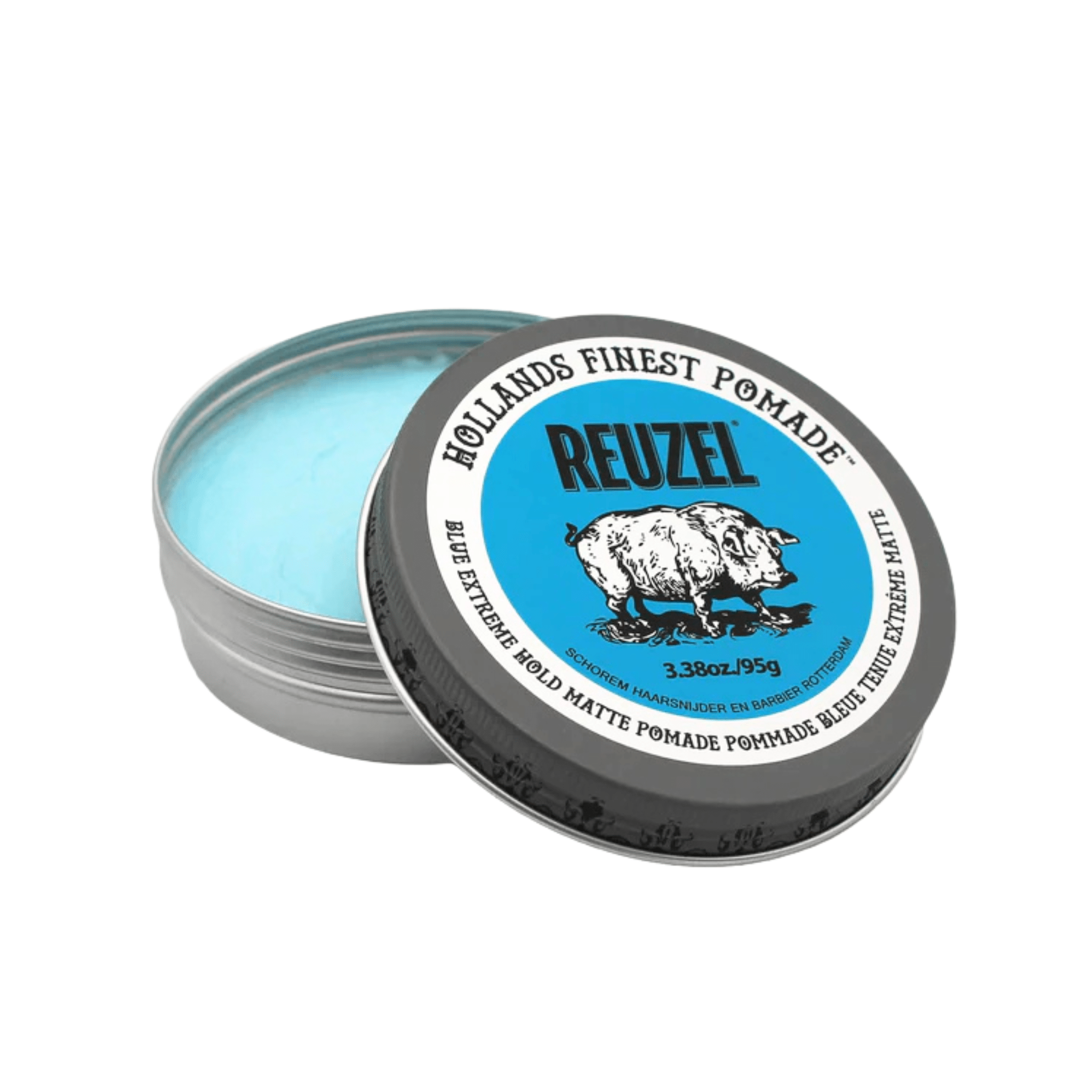 Reuzel. Pommade Bleue Tenue Extrême Matte - 3,38 oz - Concept C. Shop