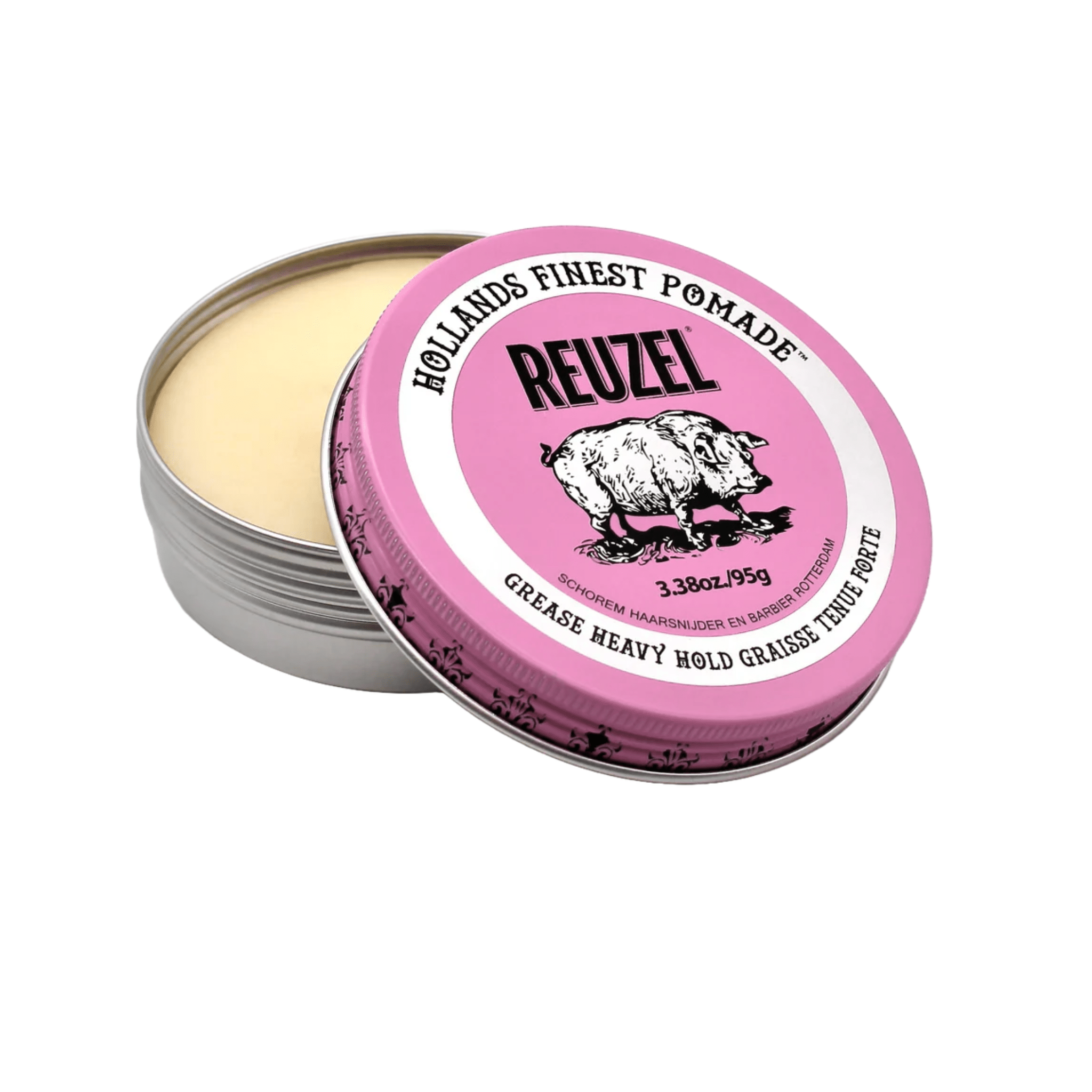 Reuzel. Pommade Rose Graisse Tenue Forte - 3,38 oz - Concept C. Shop