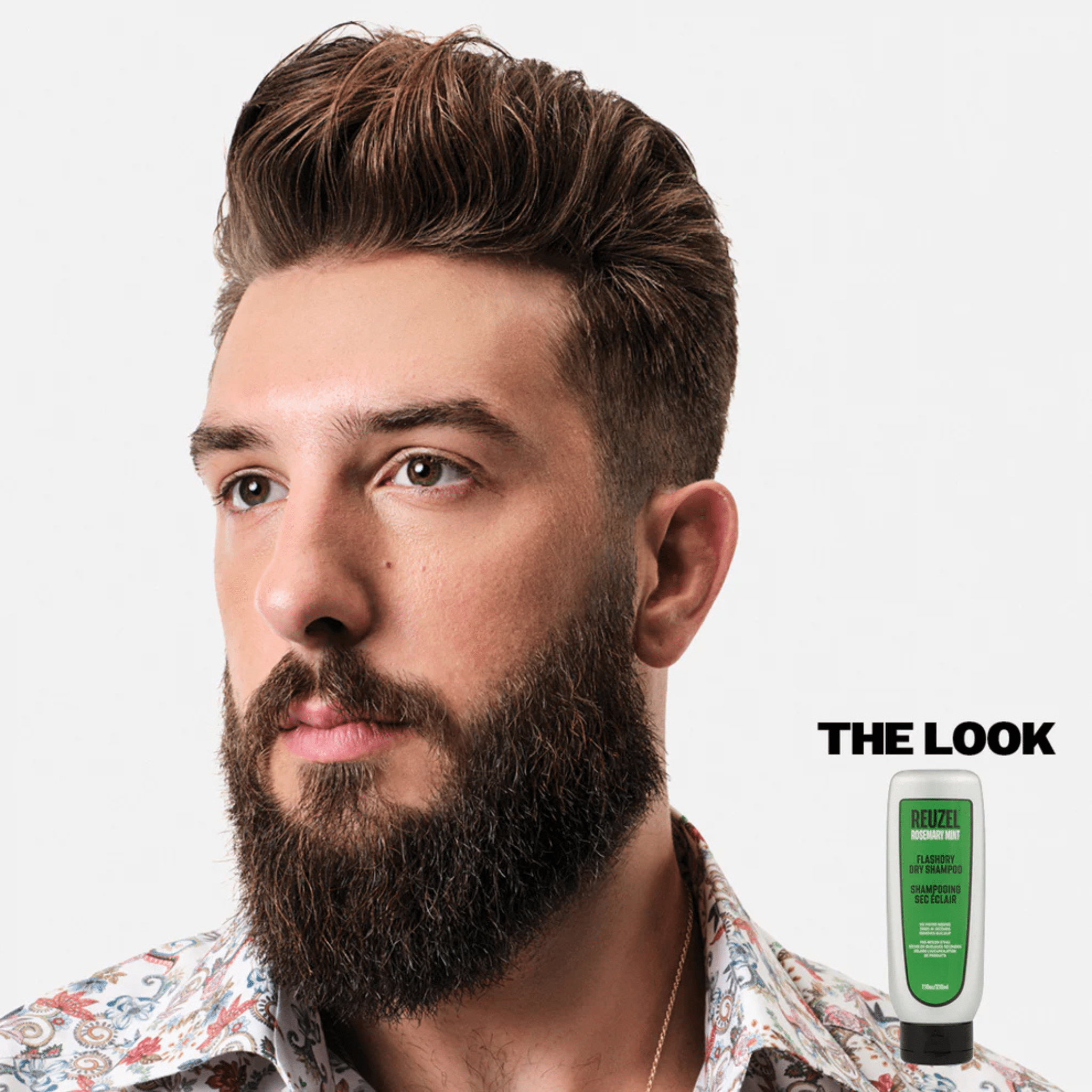 Reuzel. Shampoing Sec en Crème Éclair Menthe et Romarin - 210 ml - Concept C. Shop