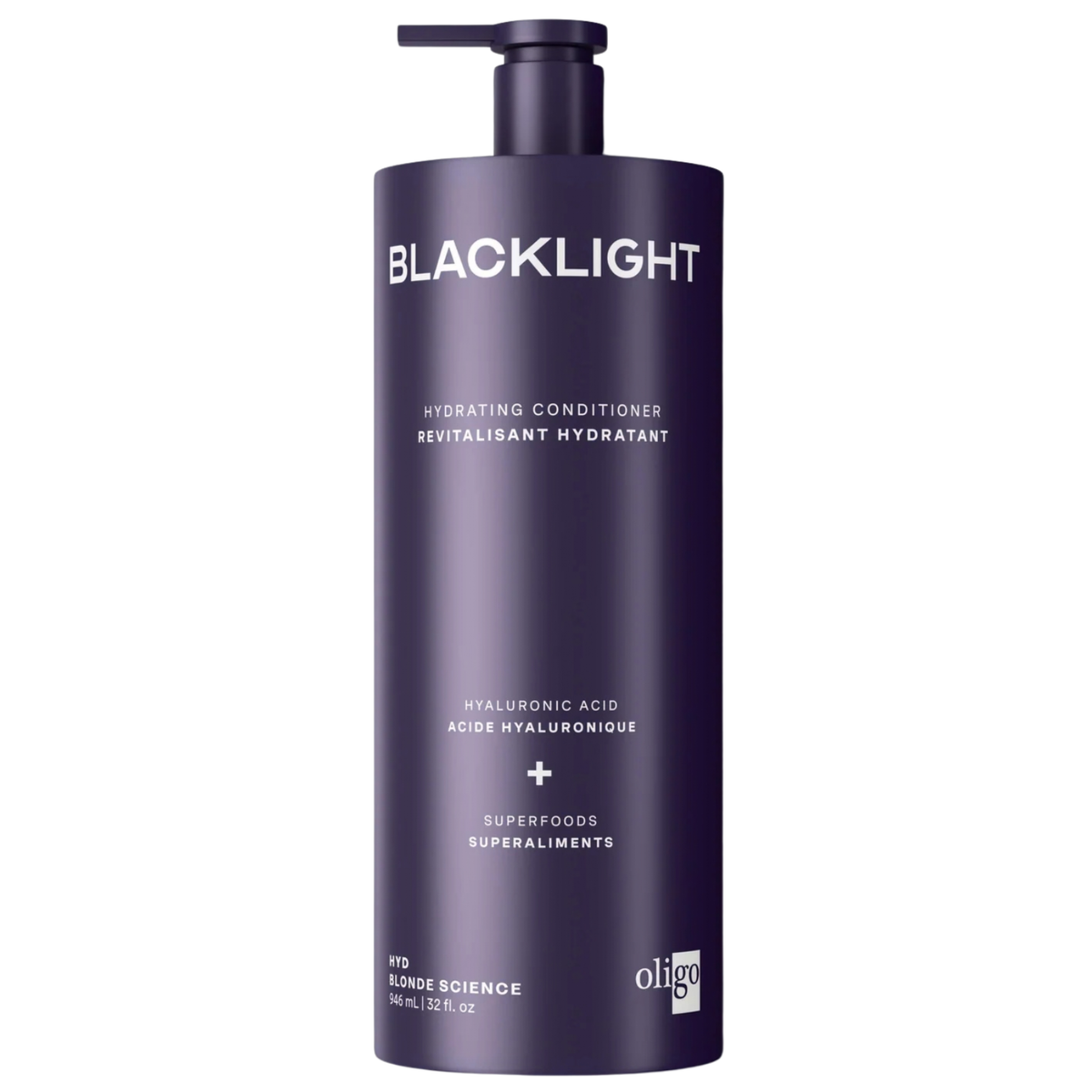 Oligo. Revitalisant Hydratant Blacklight - 946 ml