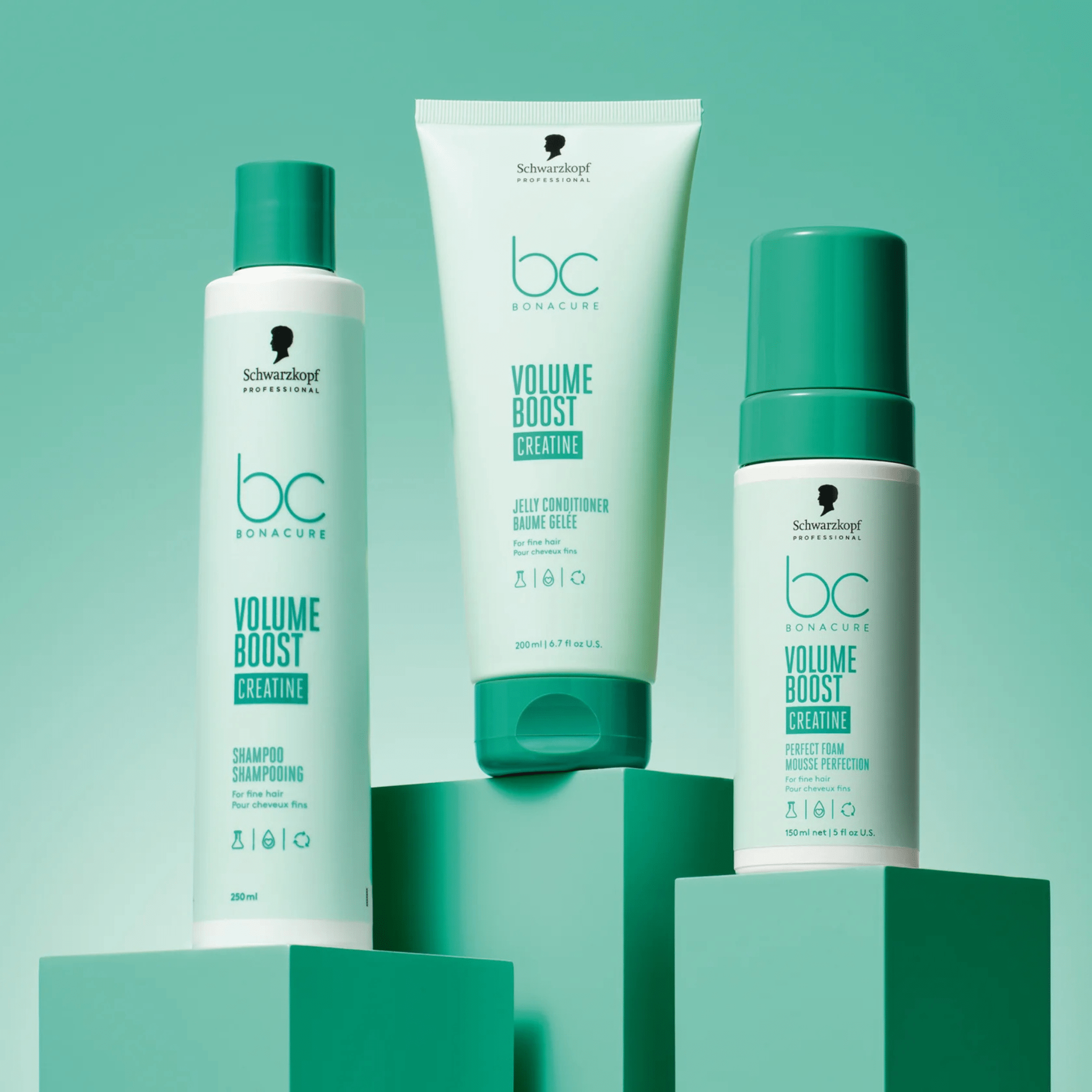 Schwarzkopf. Mousse Perfection Cheveux Fins Bonacure Volume Boost - 150 ml - Concept C. Shop