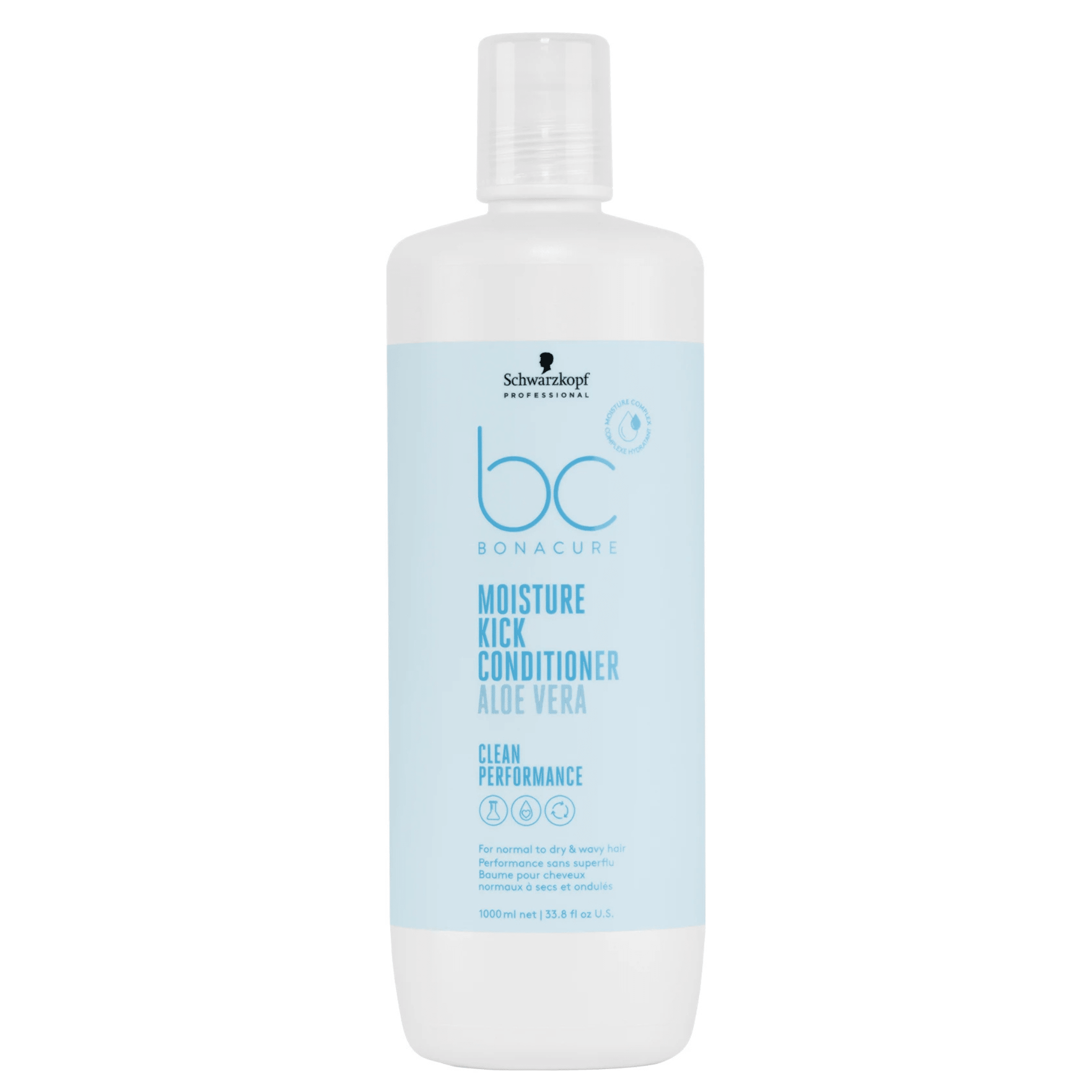 Schwarzkopf. Revitalisant Aloe Vera Bonacure Moisture Kick - 1000 ml - Concept C. Shop